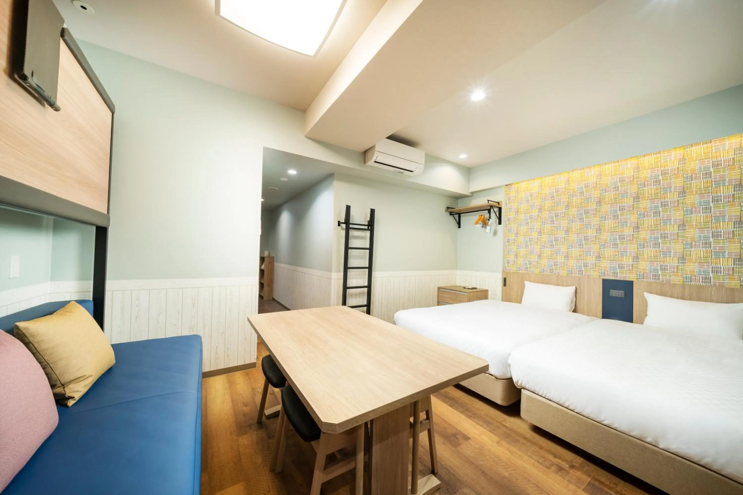 Photo of the whole room, Bed in KOKO HOTEL Residence Asakusa Tawaramachi