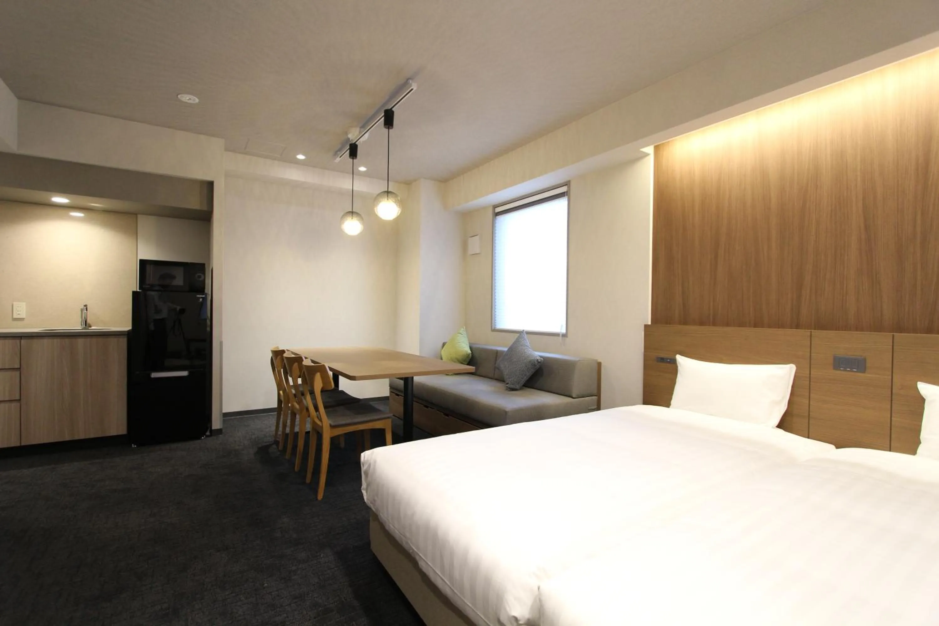 Photo of the whole room, Bed in KOKO HOTEL Residence Asakusa Tawaramachi