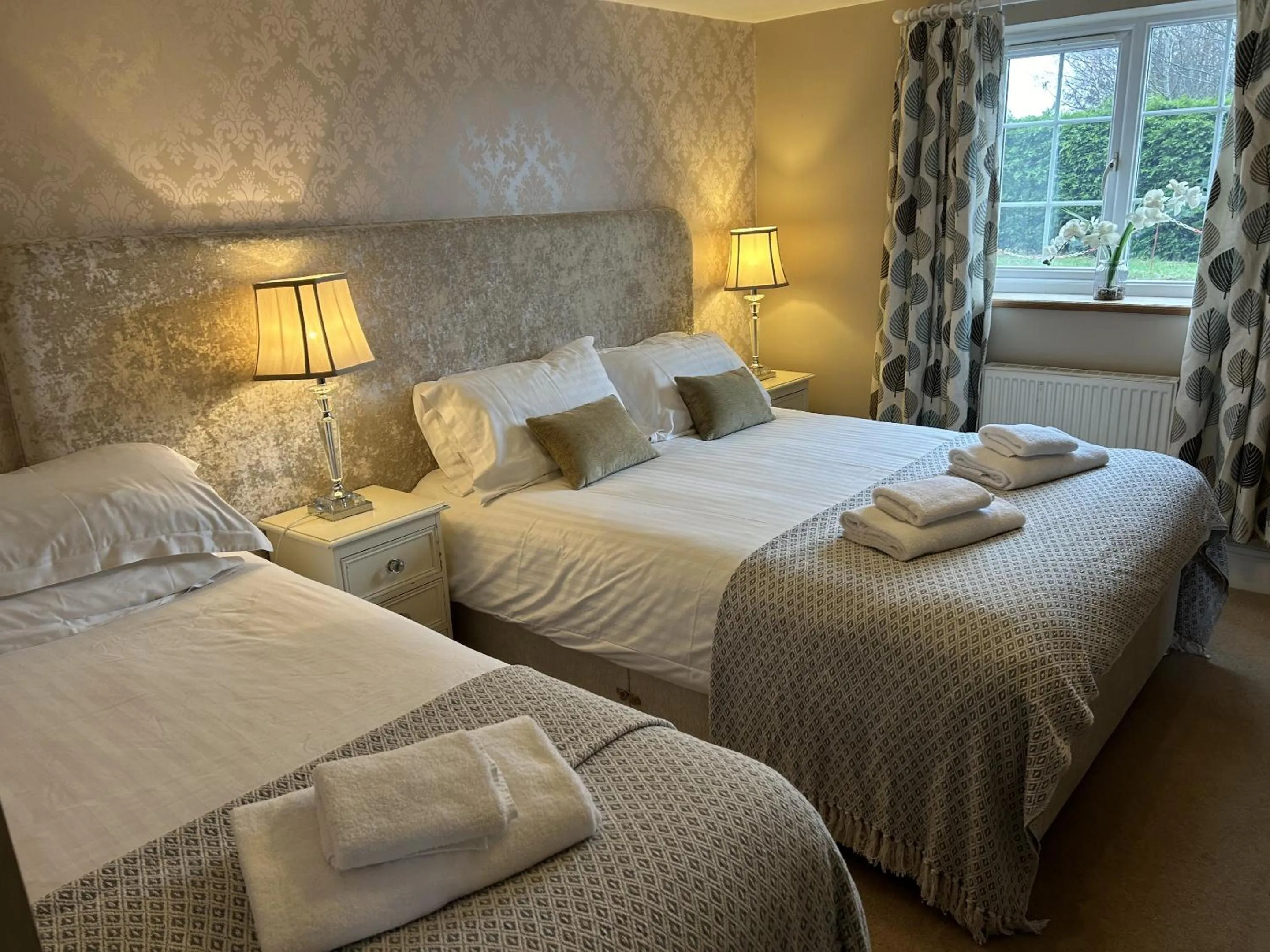 Bedroom in The Blackamoor Inn