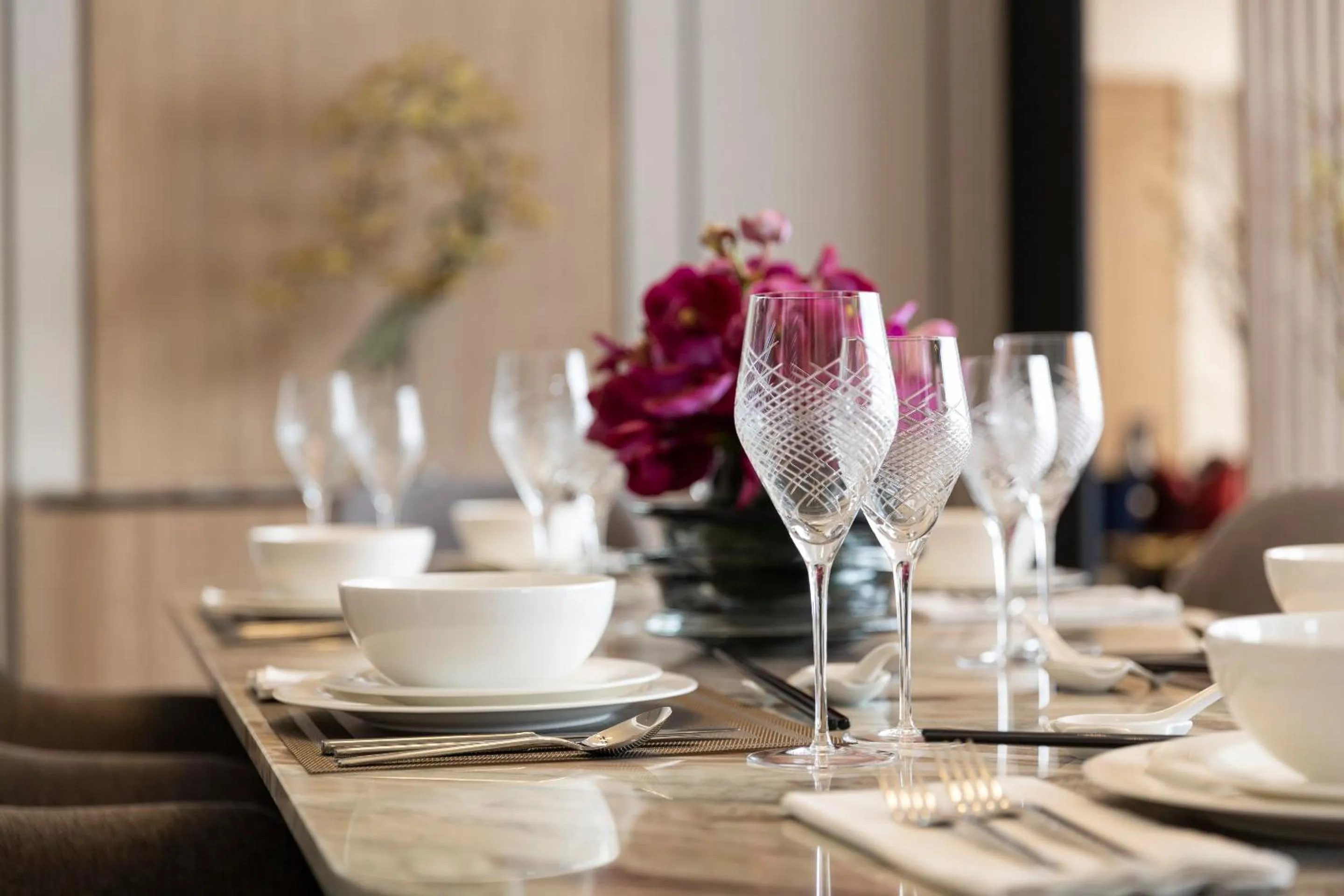 Dining area in Ascott Embassy Sathorn Bangkok