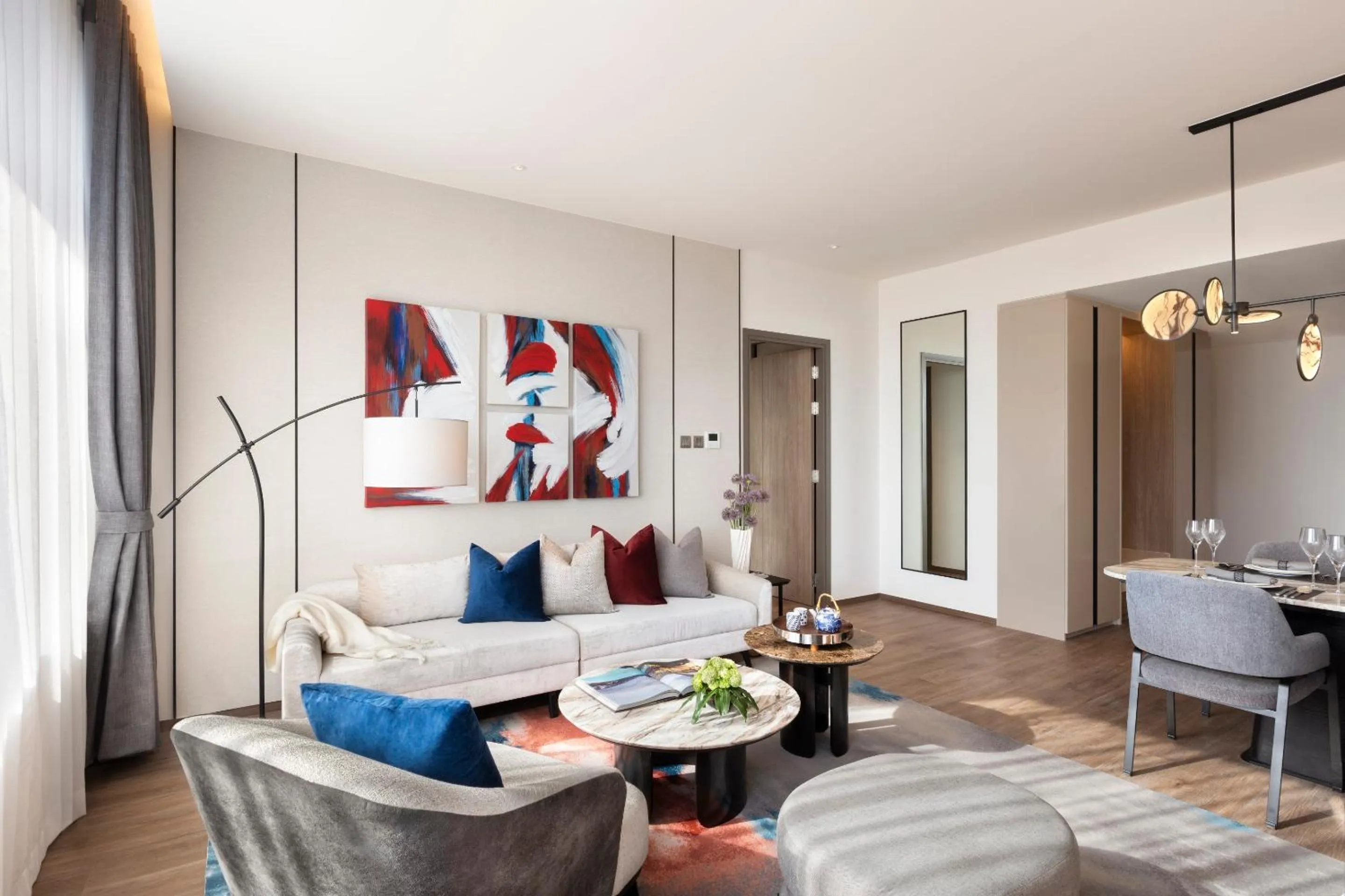 Living room in Ascott Embassy Sathorn Bangkok