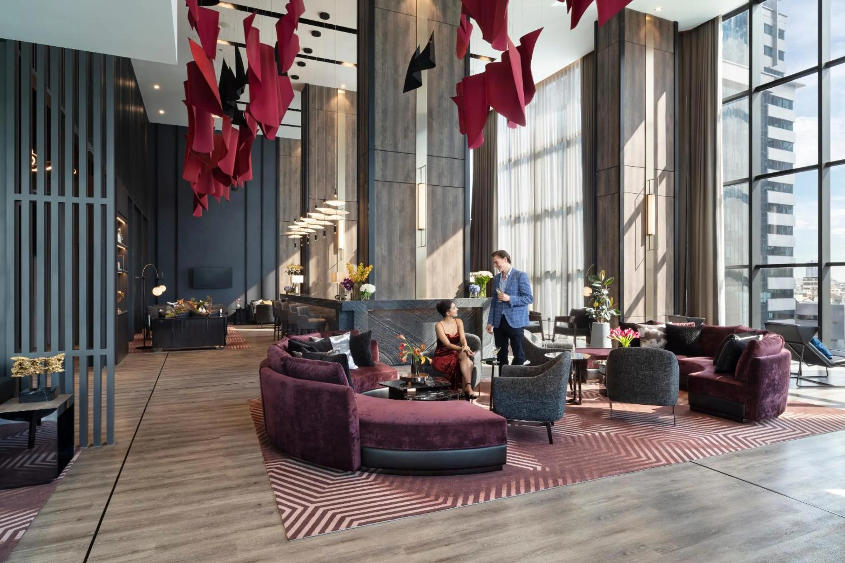 Lounge or bar in Ascott Embassy Sathorn Bangkok