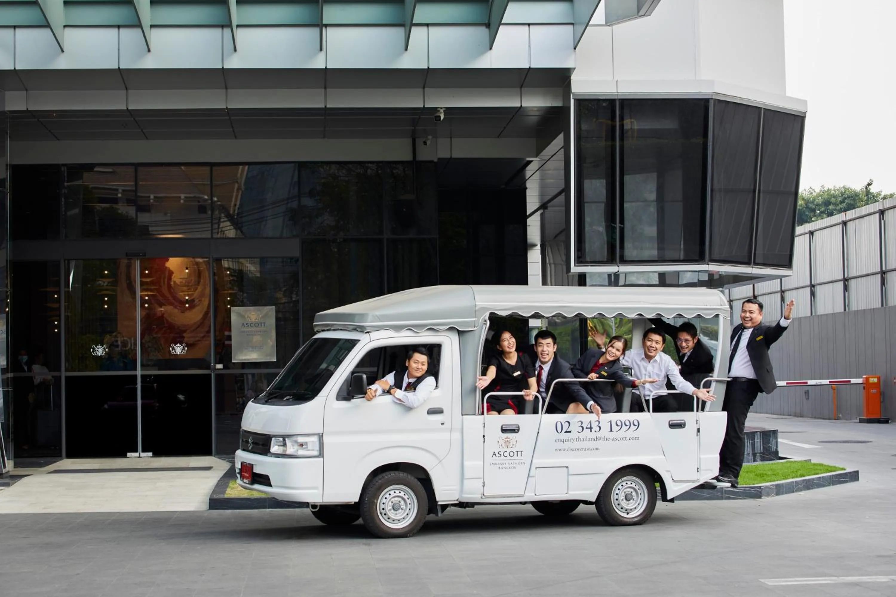 shuttle in Ascott Embassy Sathorn Bangkok