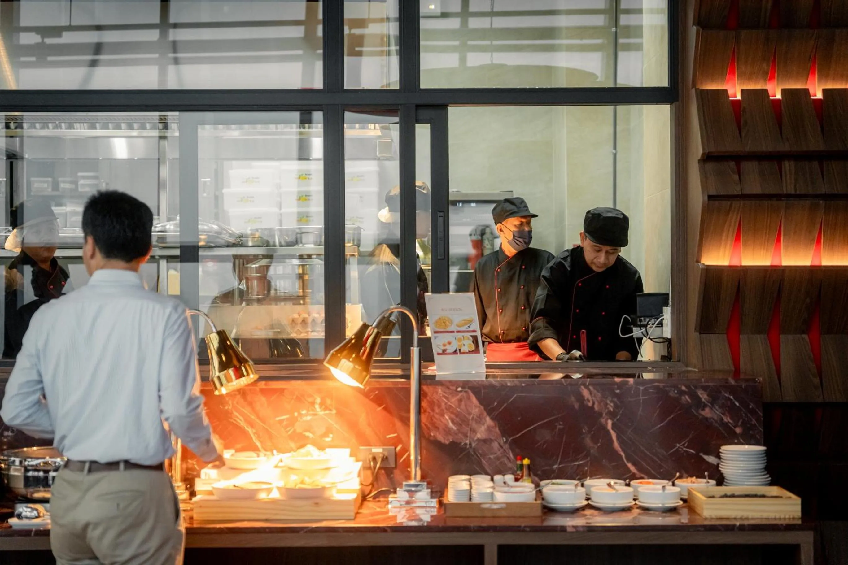 Breakfast in Ascott Embassy Sathorn Bangkok