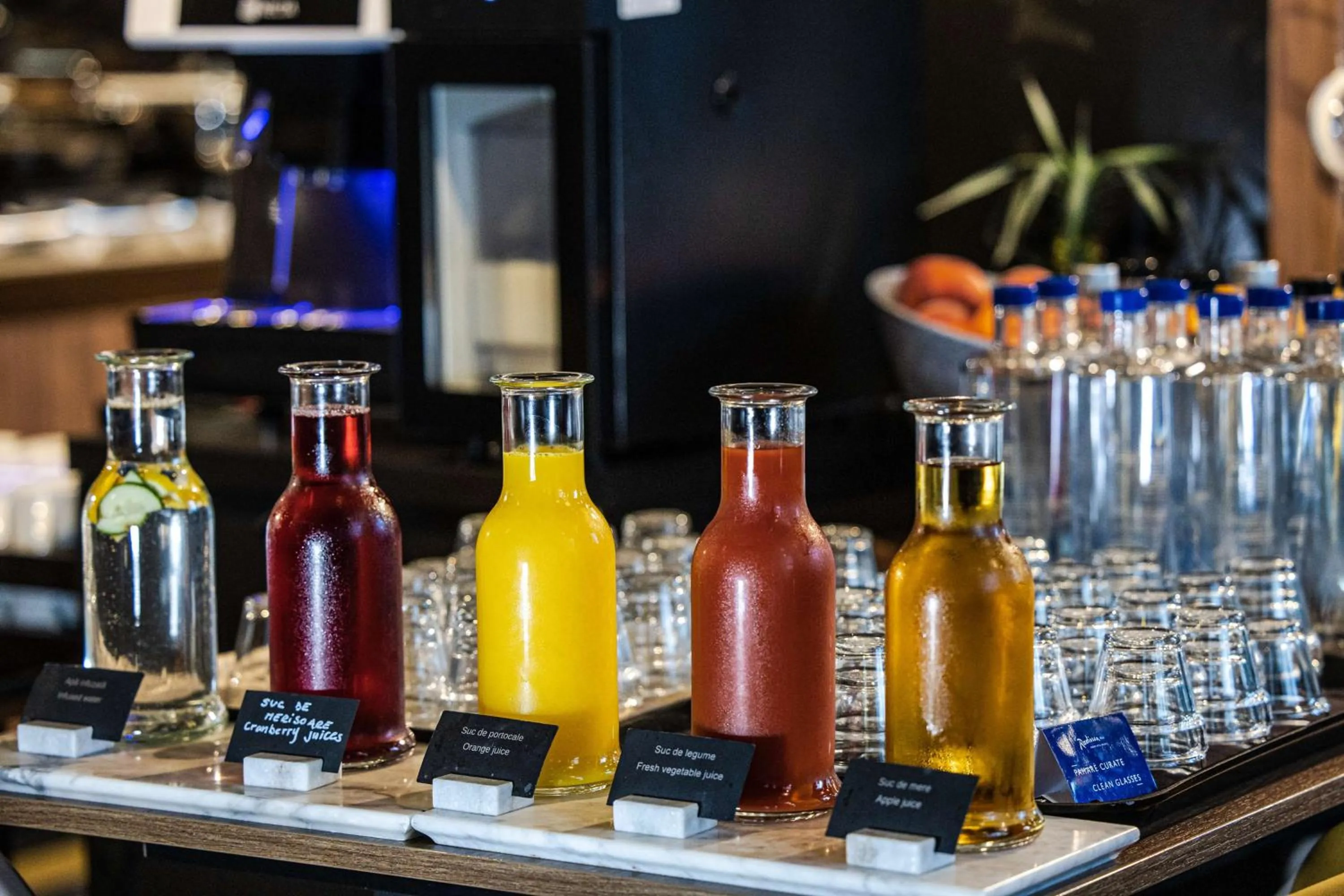 Breakfast in Radisson Blu Aurum Hotel, Brasov