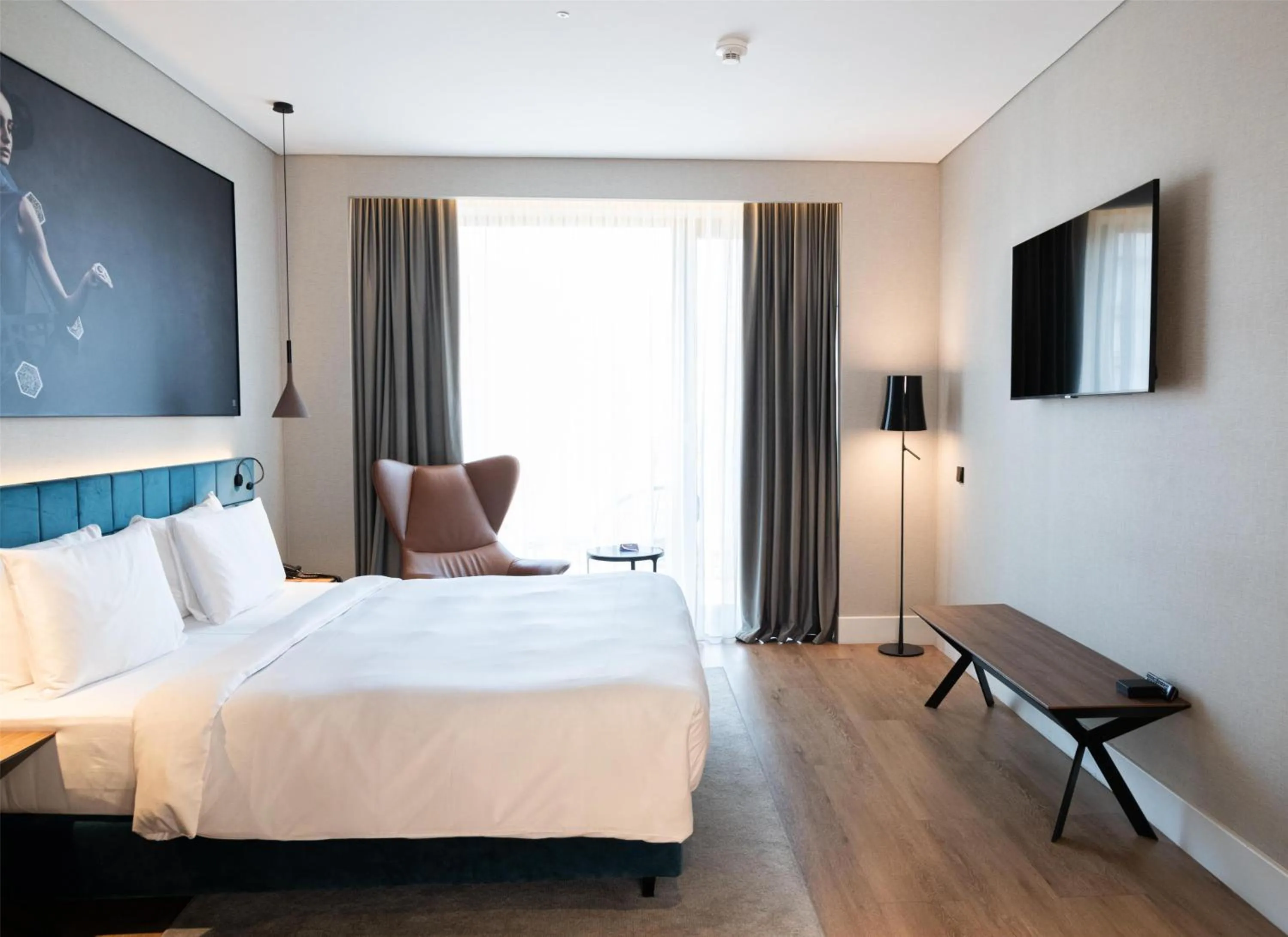 Bedroom, Bed in Radisson Blu Aurum Hotel, Brasov