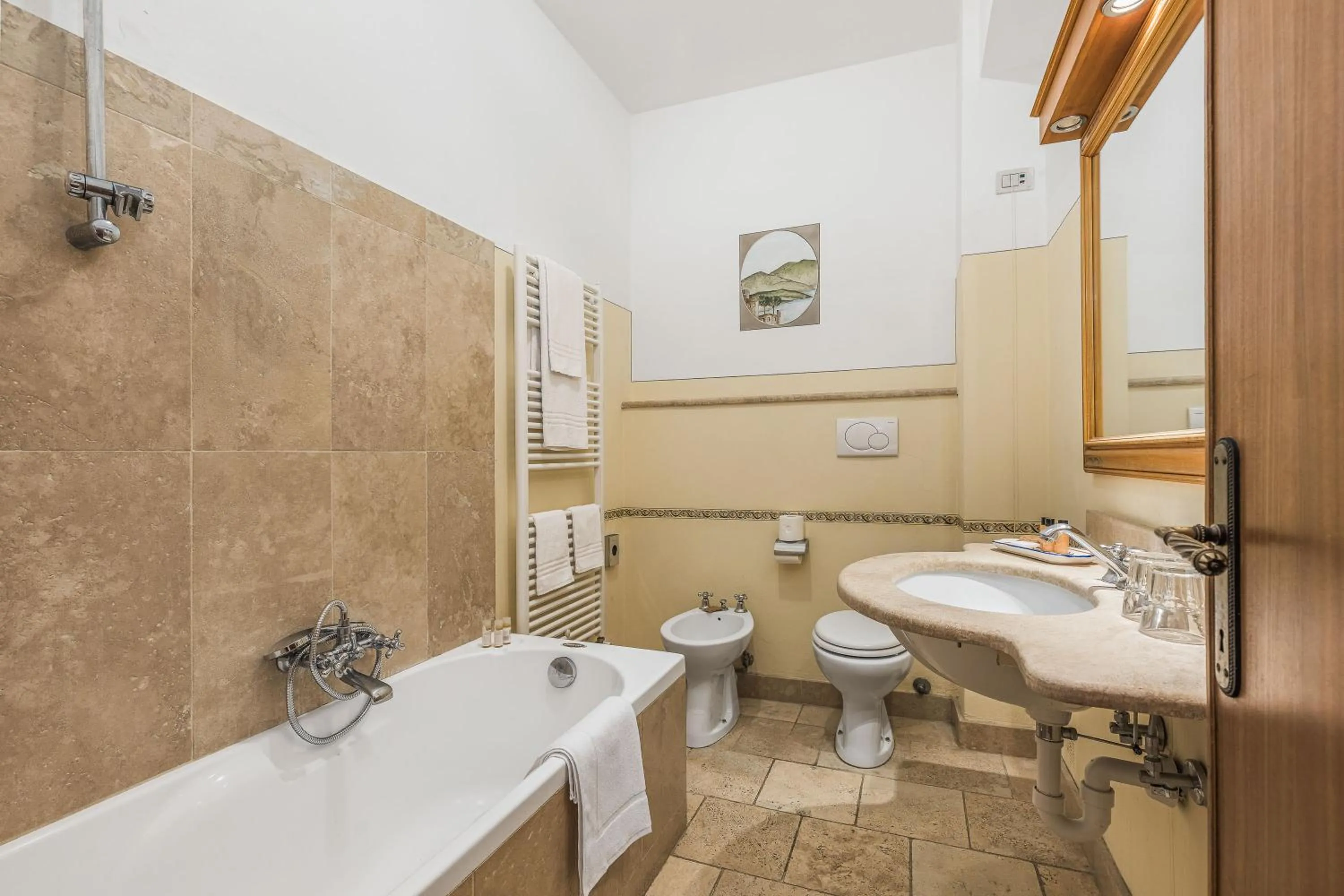 Bathroom in Relais La Fattoria