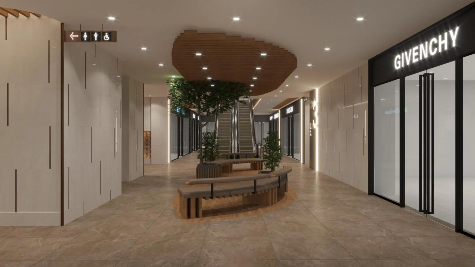 Shopping Area in MIllennium Plaza Hotel & Mall Ulaanbaatar