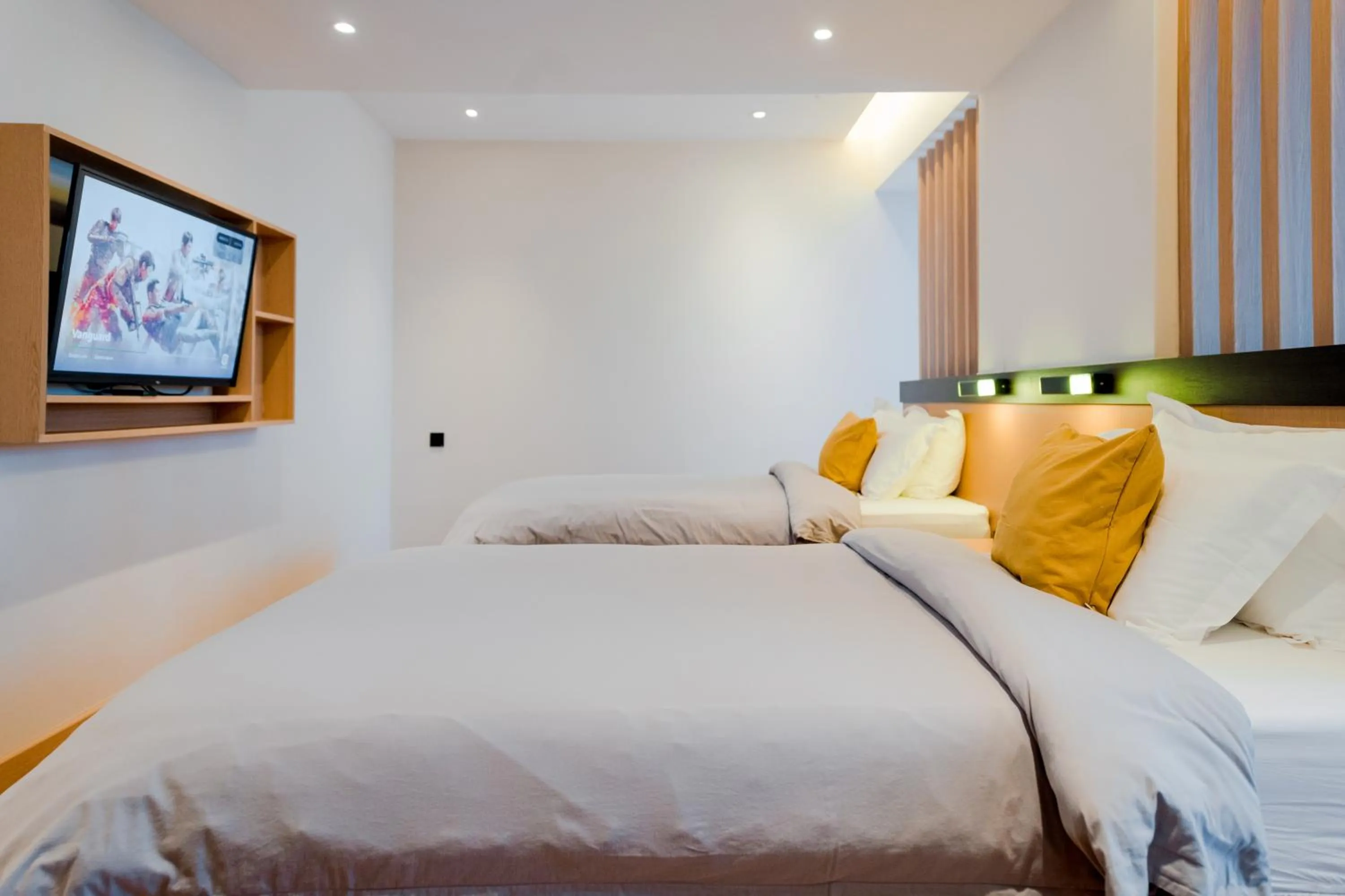 Bed in MIllennium Plaza Hotel & Mall Ulaanbaatar