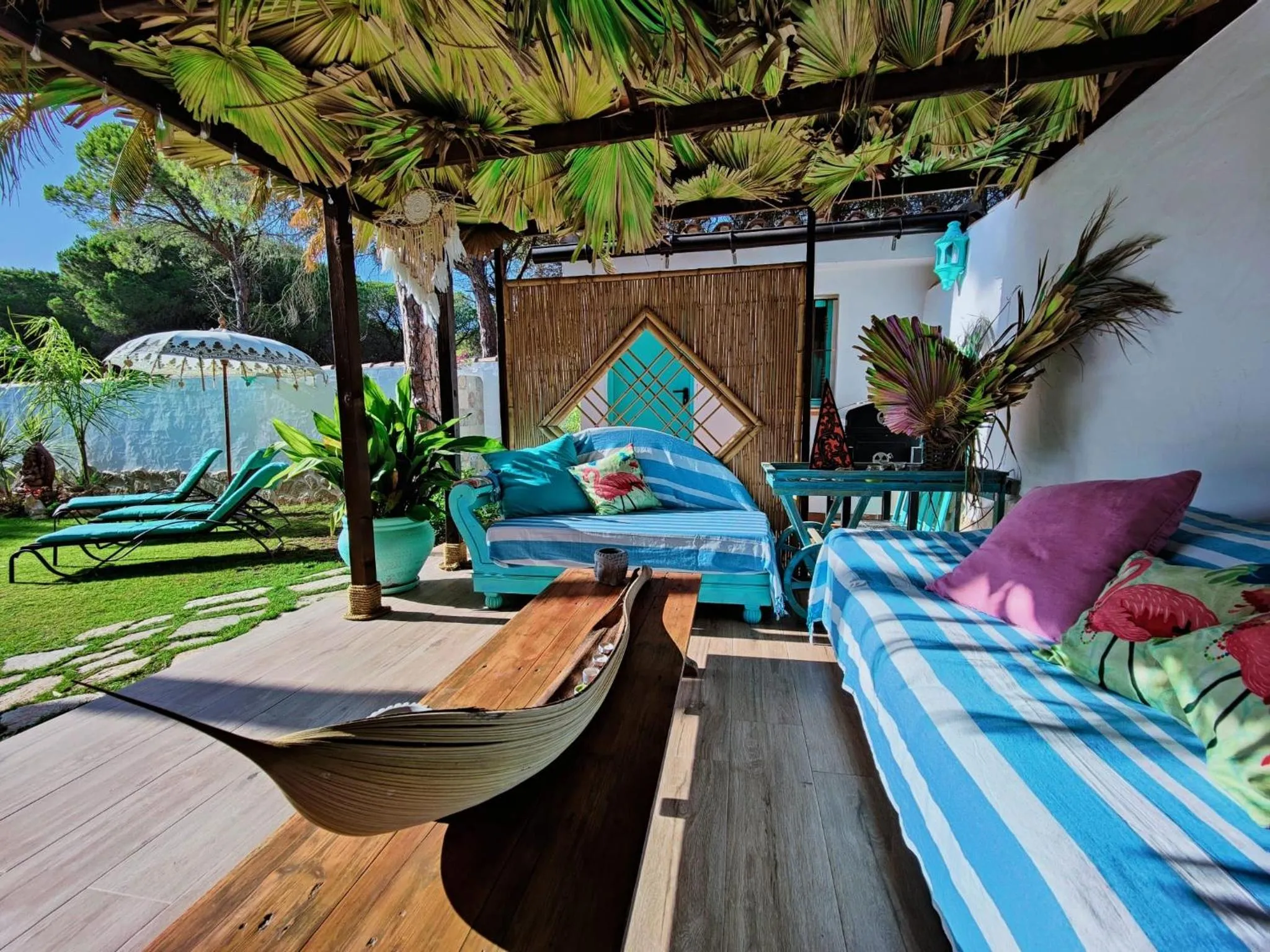Patio in Villa Zahara