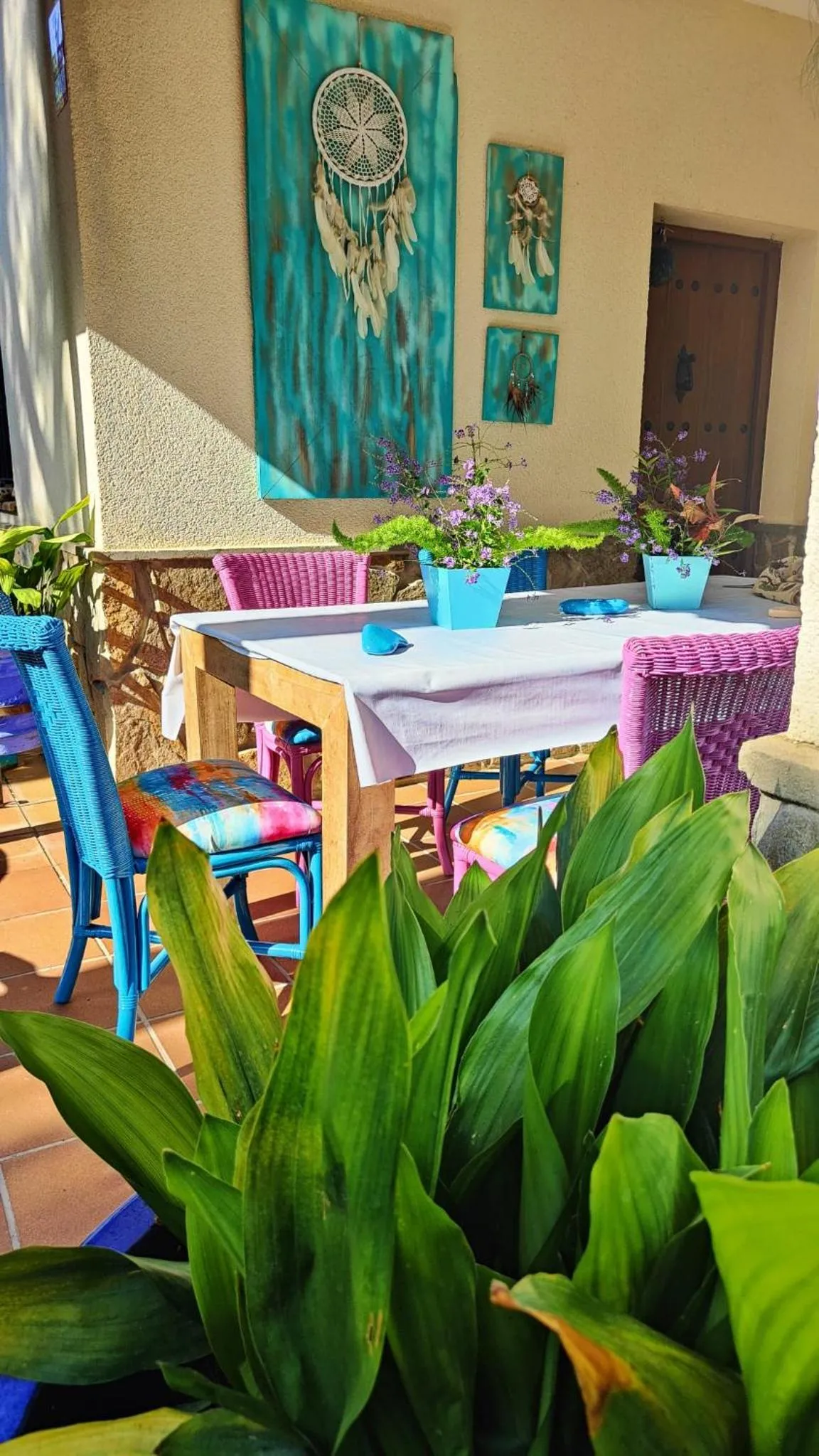 Dining area in Villa Zahara