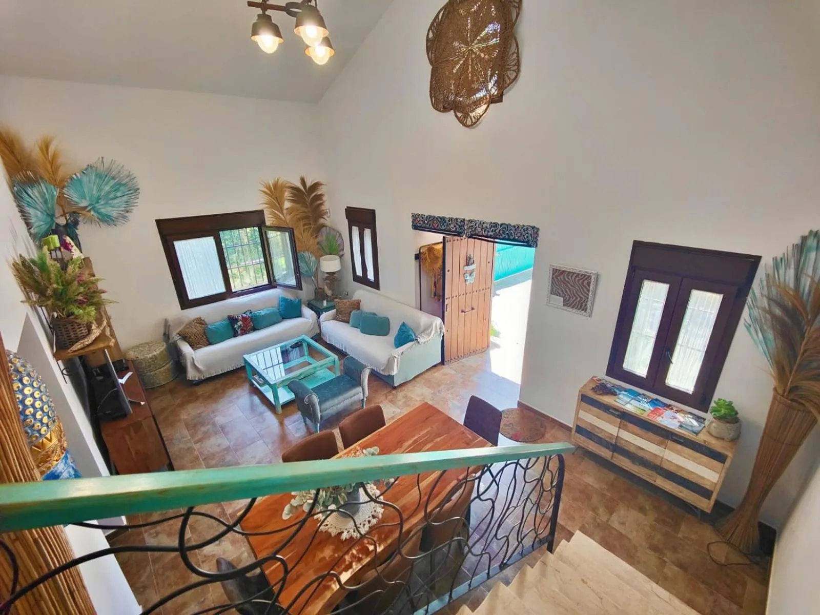 Living room in Villa Zahara
