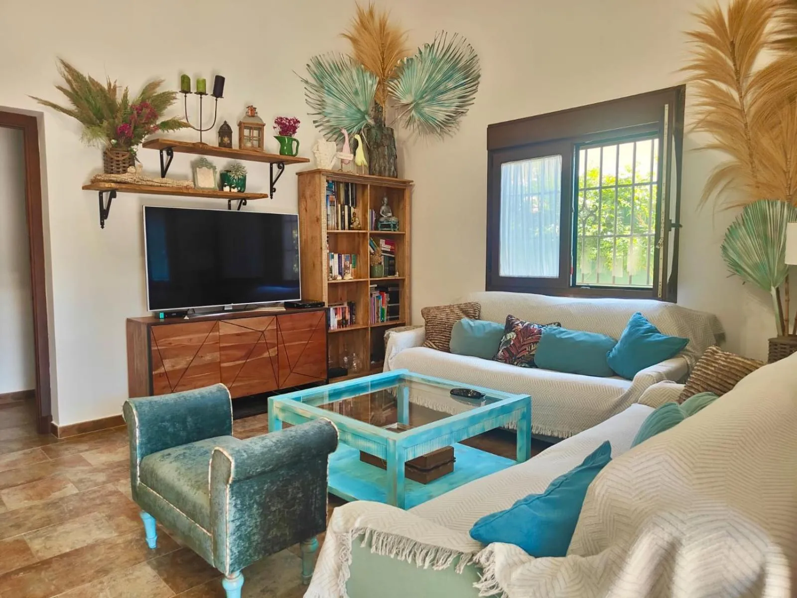 Living room in Villa Zahara