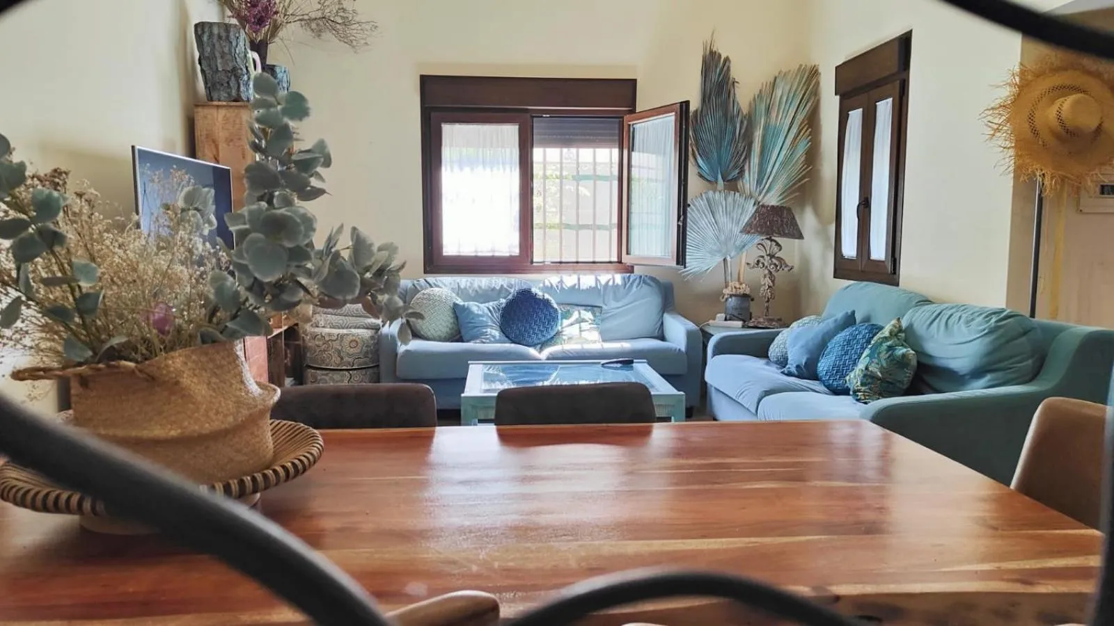 Living room in Villa Zahara