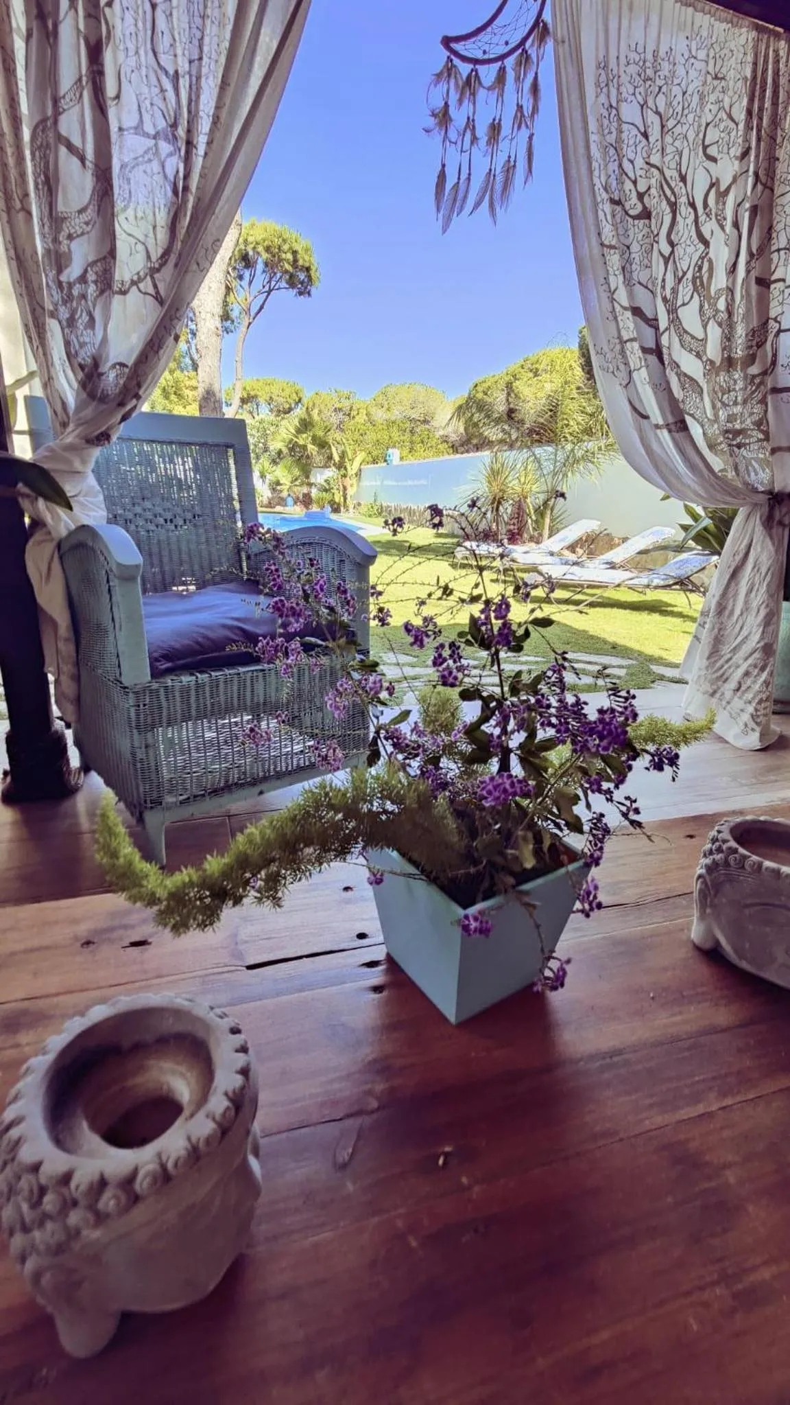 Garden in Villa Zahara