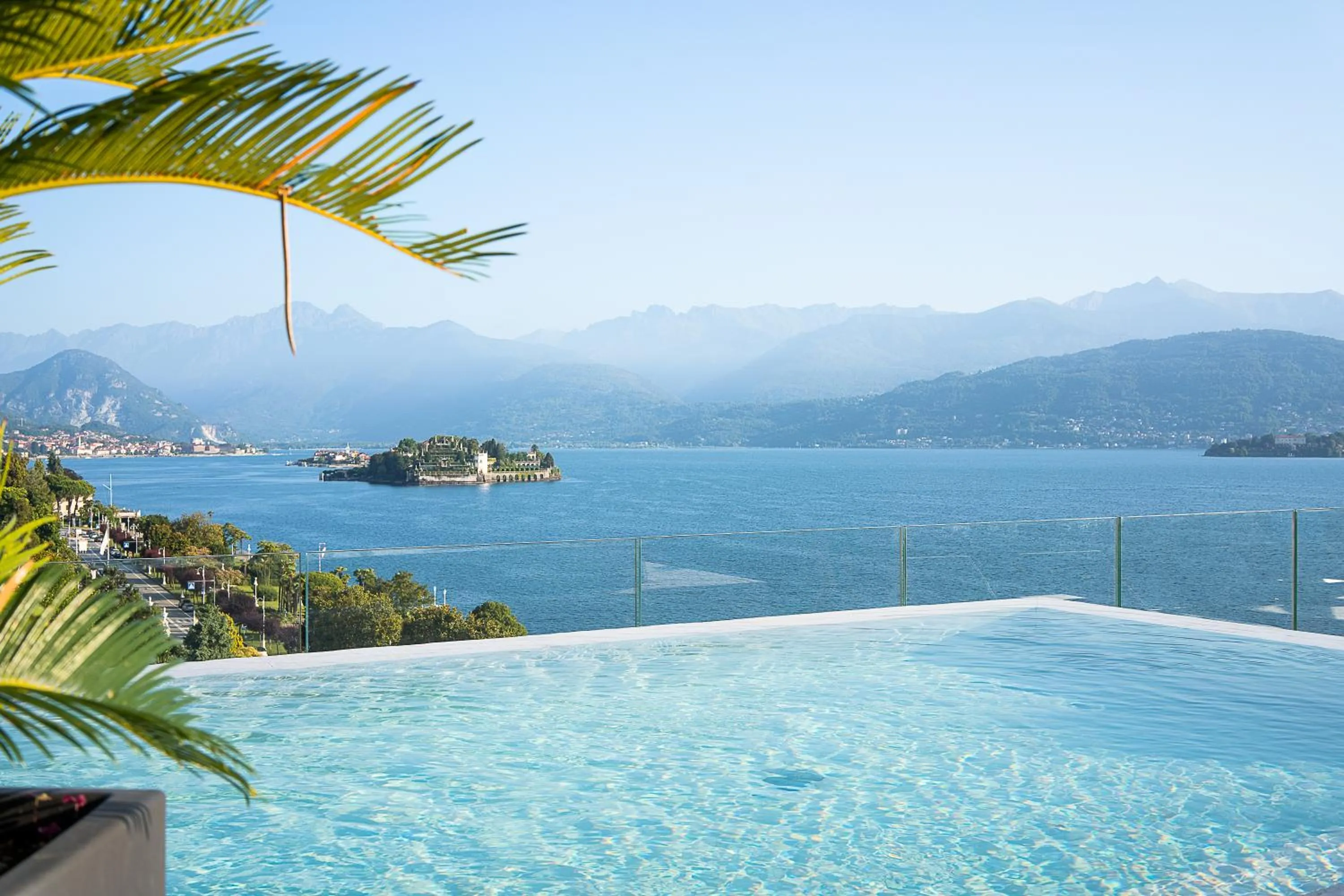 Pool view in Hotel La Palma