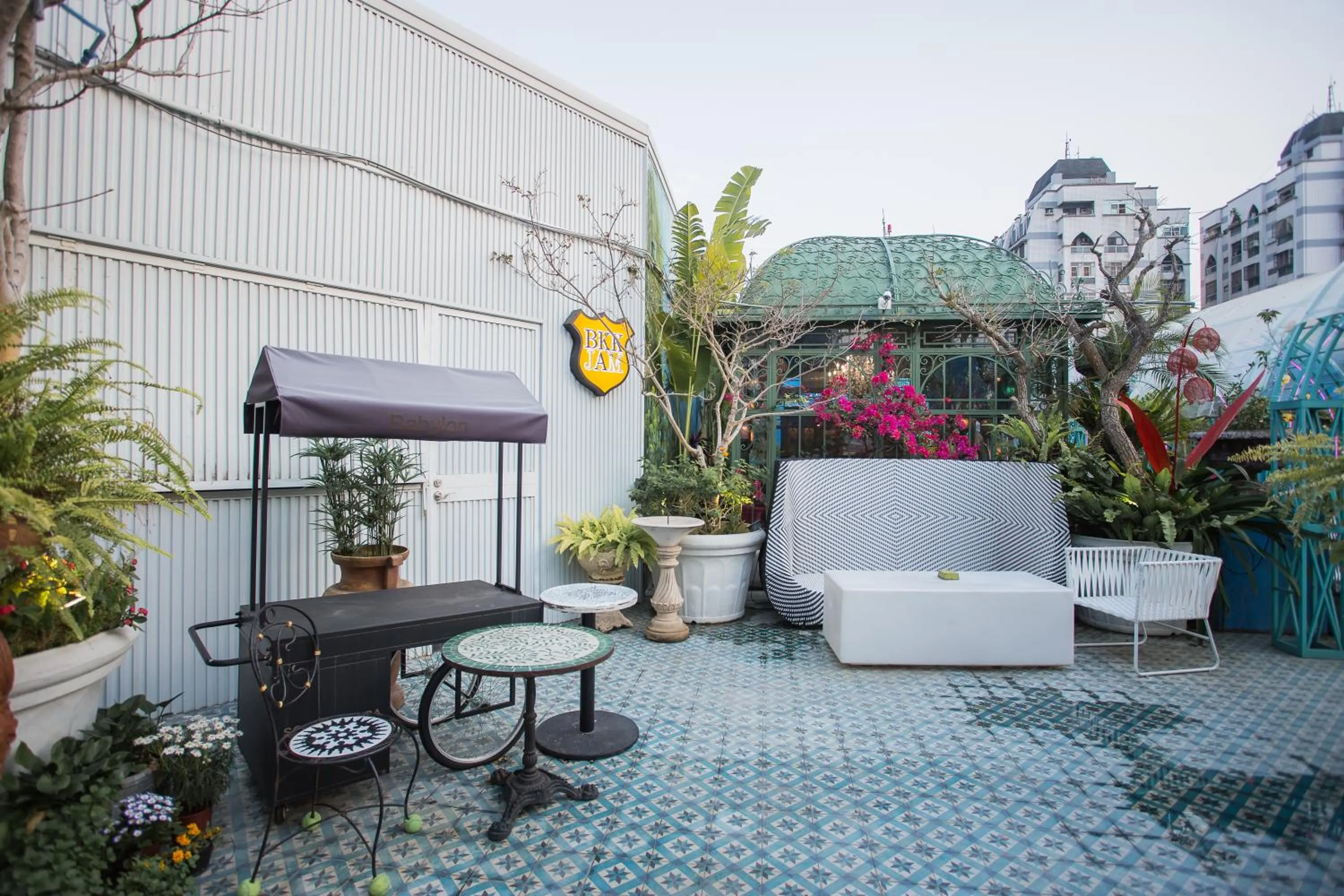 Garden in Anna King Hotel