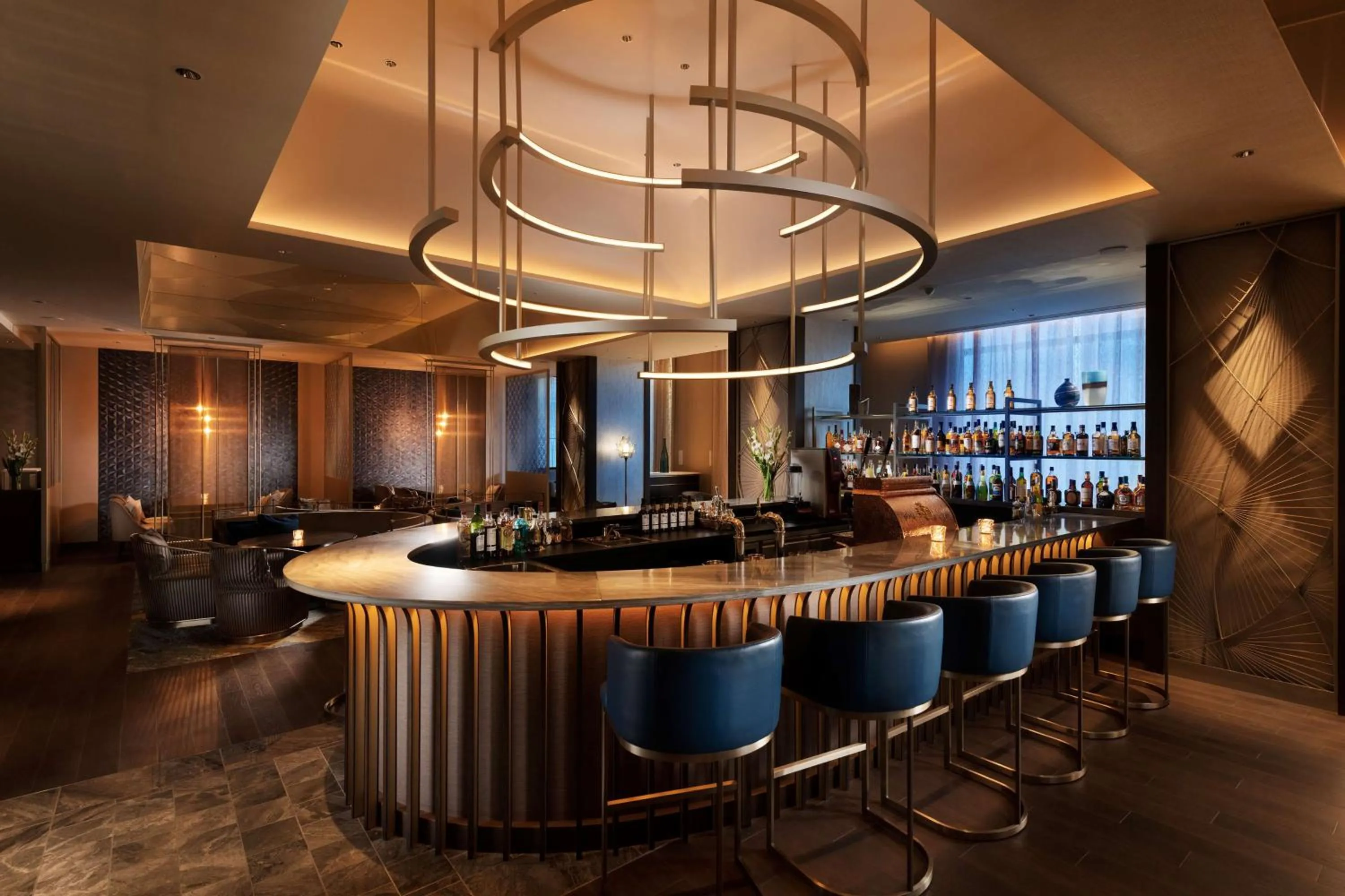 Lounge or bar in Hilton Hiroshima
