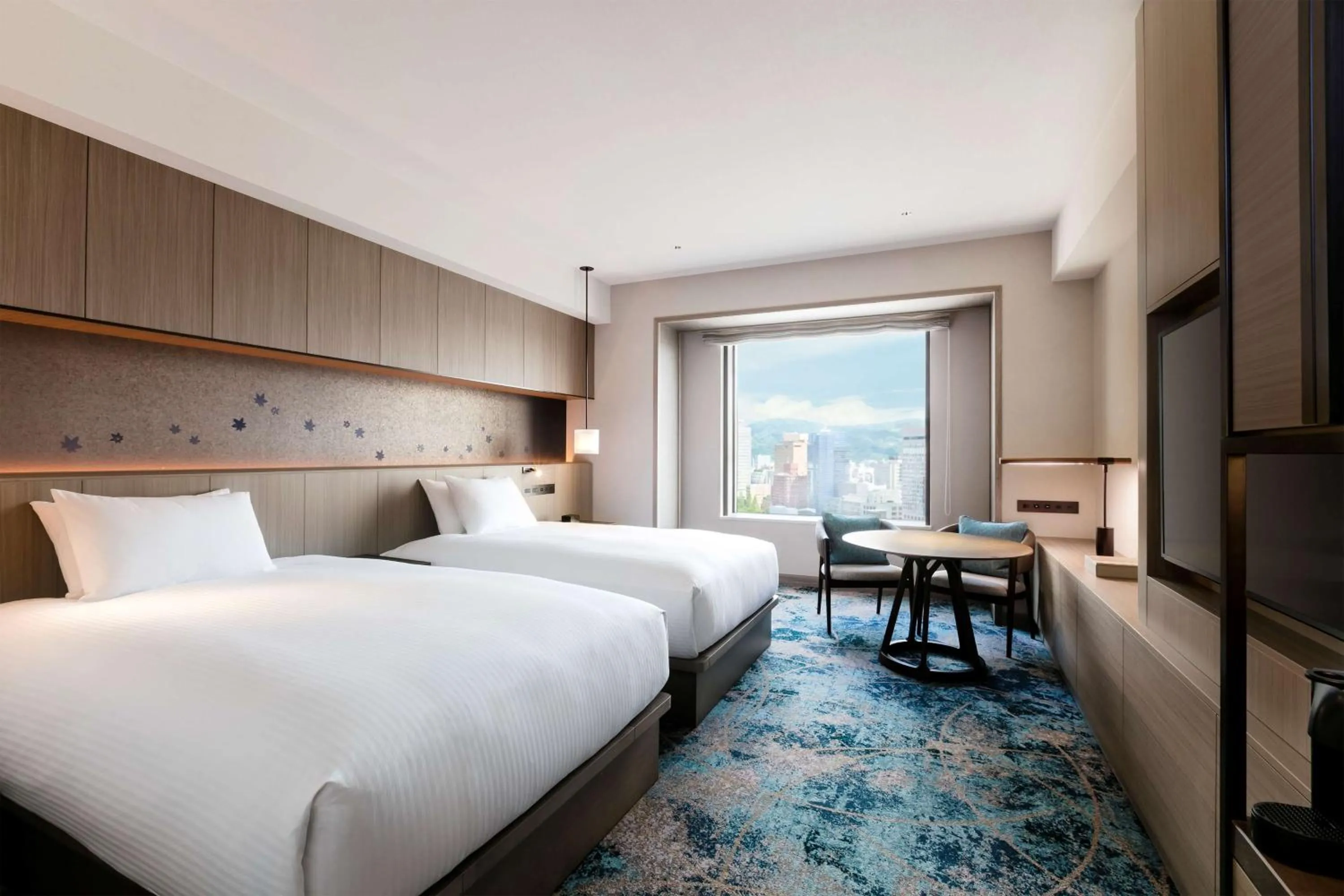 Bedroom, Bed in Hilton Hiroshima