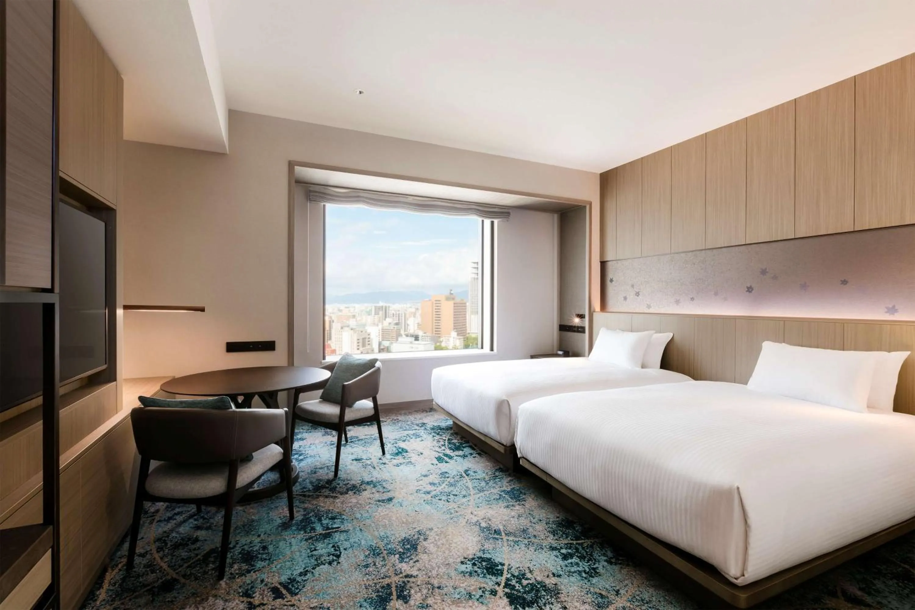 Bedroom, Bed in Hilton Hiroshima