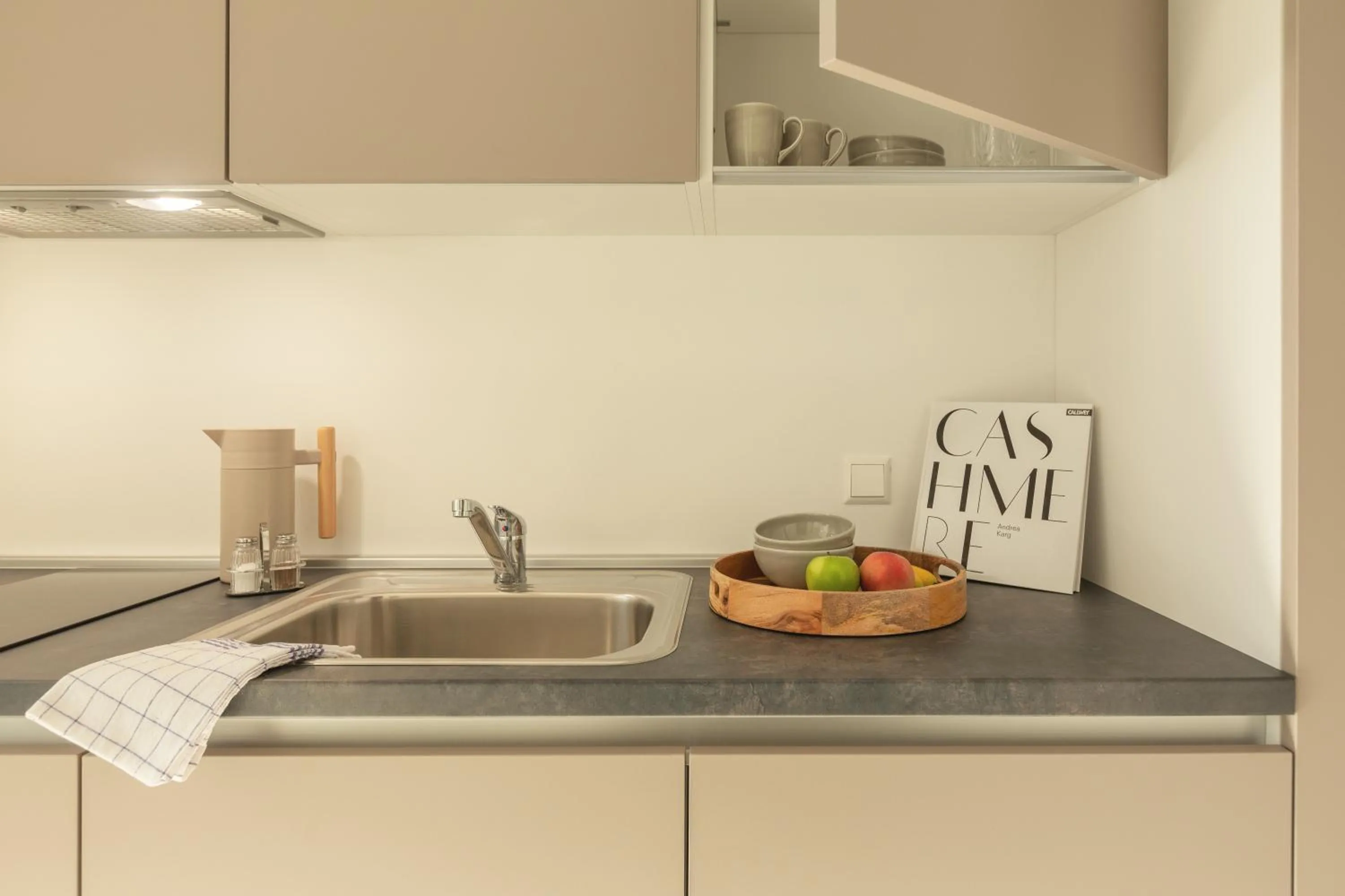 Kitchen or kitchenette in acora Heidelberg