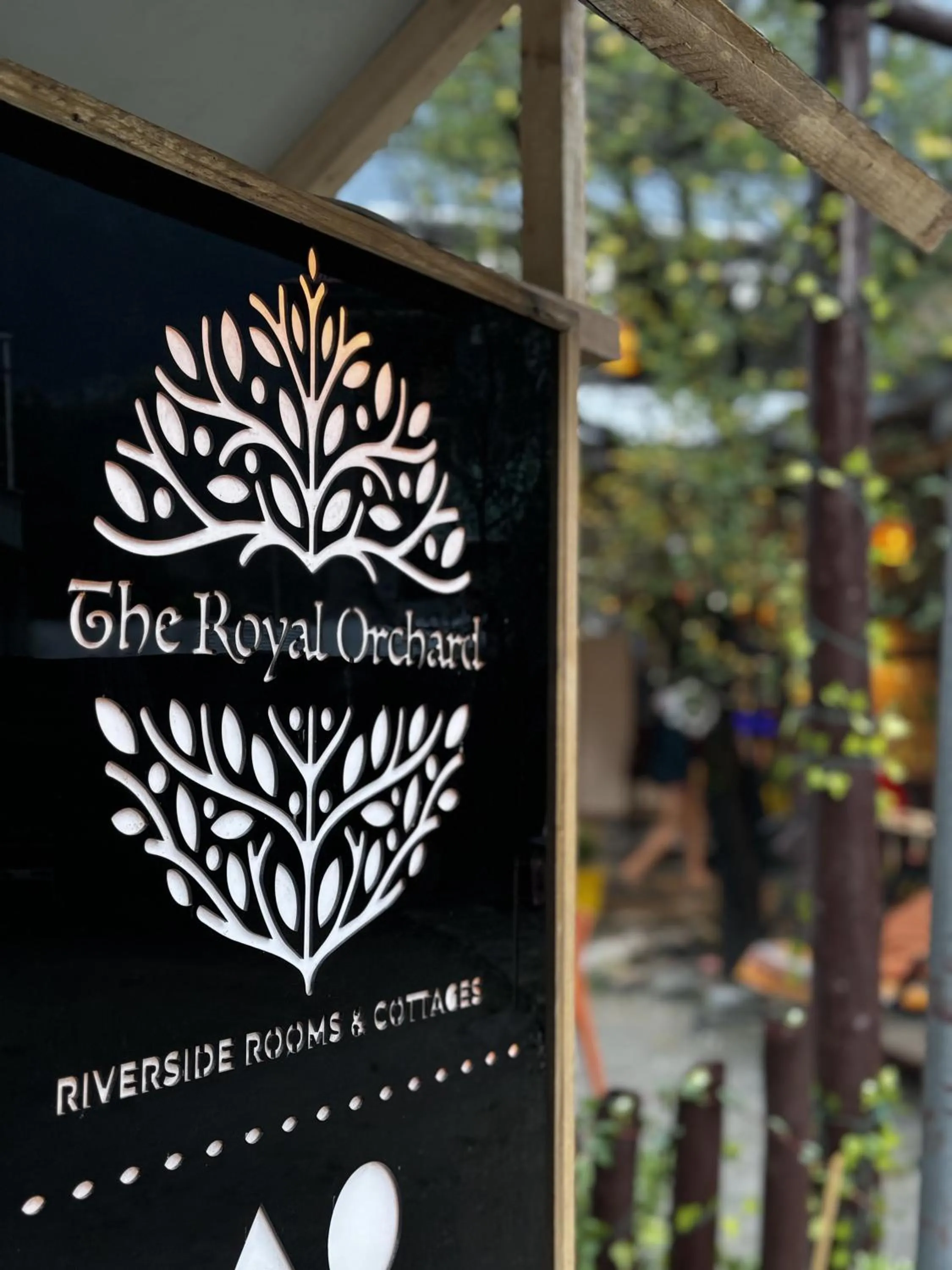 Logo/Certificate/Sign in The Royal Orchard Kasol