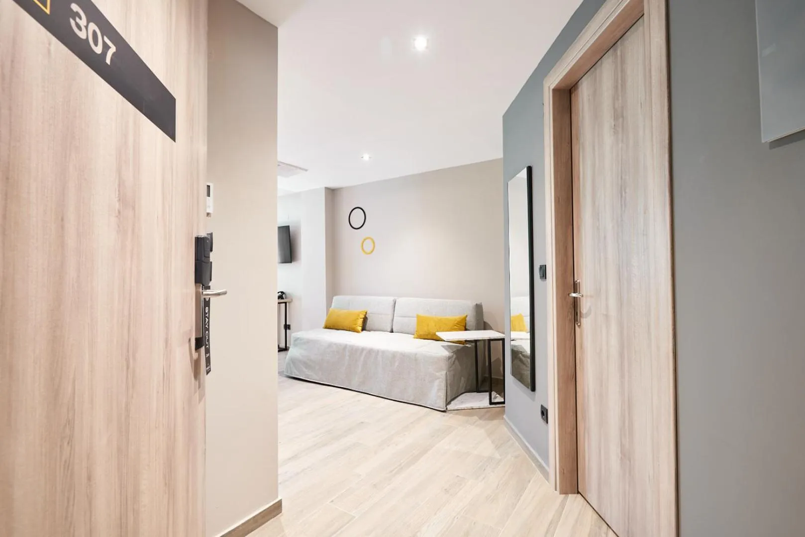 Bed in The Mavili urban stay