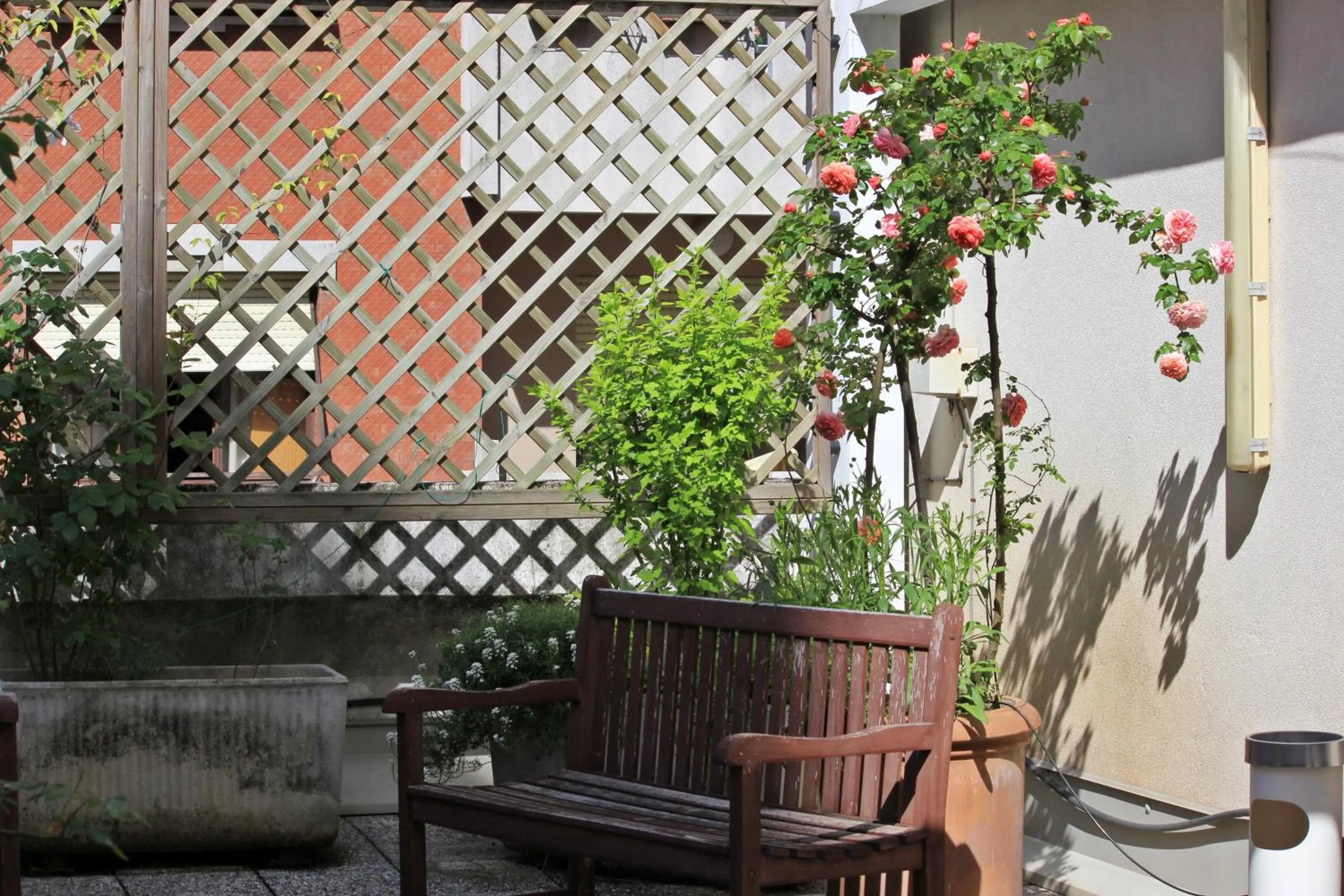 Patio in Albergo Residence Italia Vintage Hotel