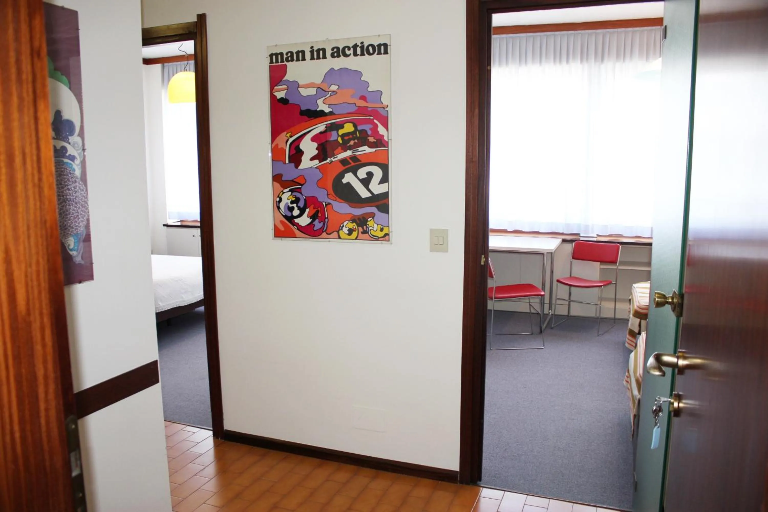 Decorative detail in Albergo Residence Italia Vintage Hotel