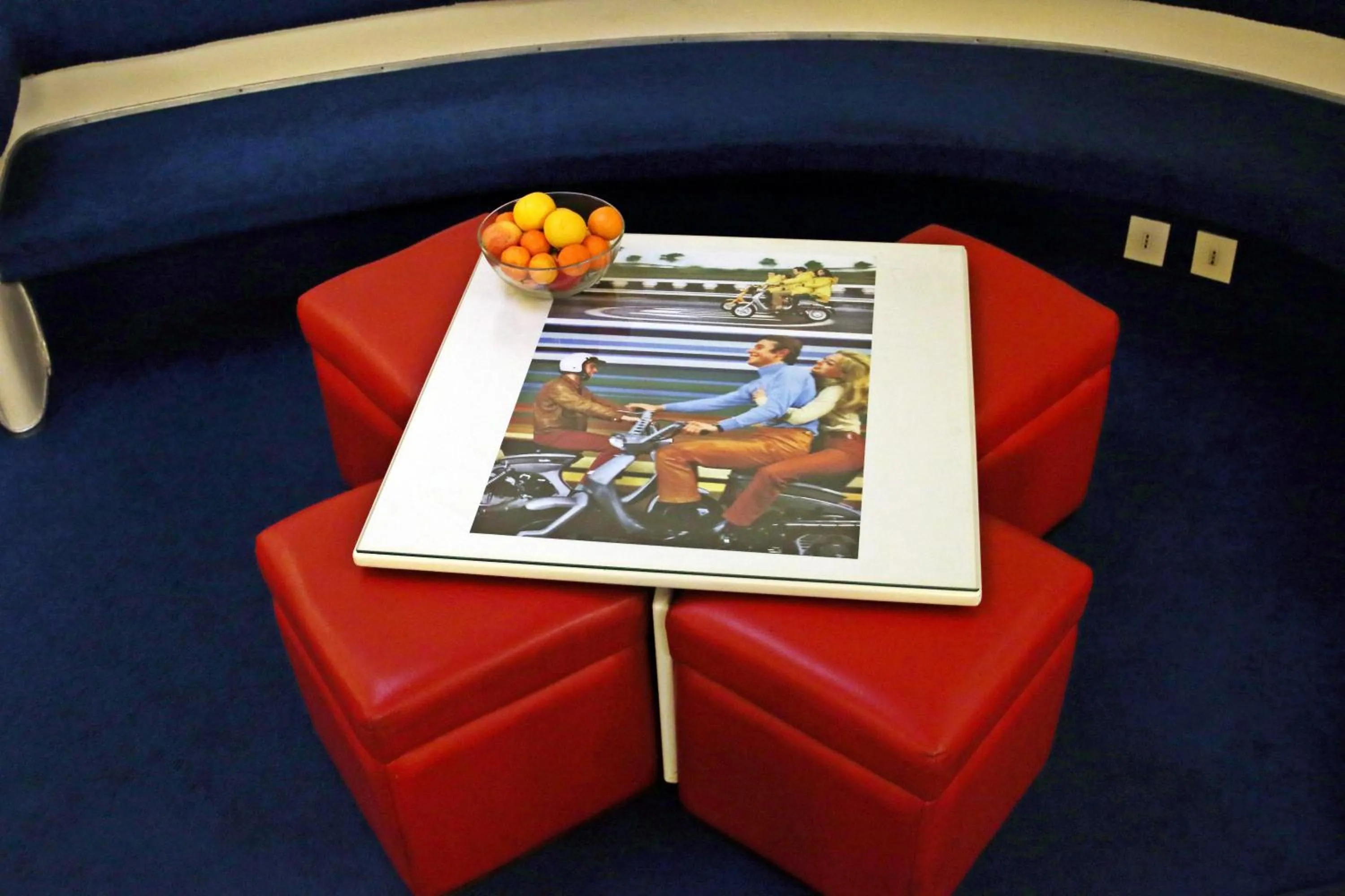 Seating area in Albergo Residence Italia Vintage Hotel