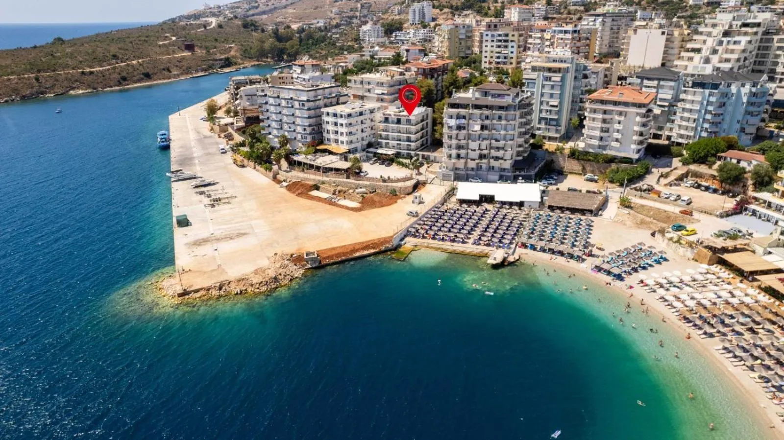 Bird's eye view in Hotel Portanova