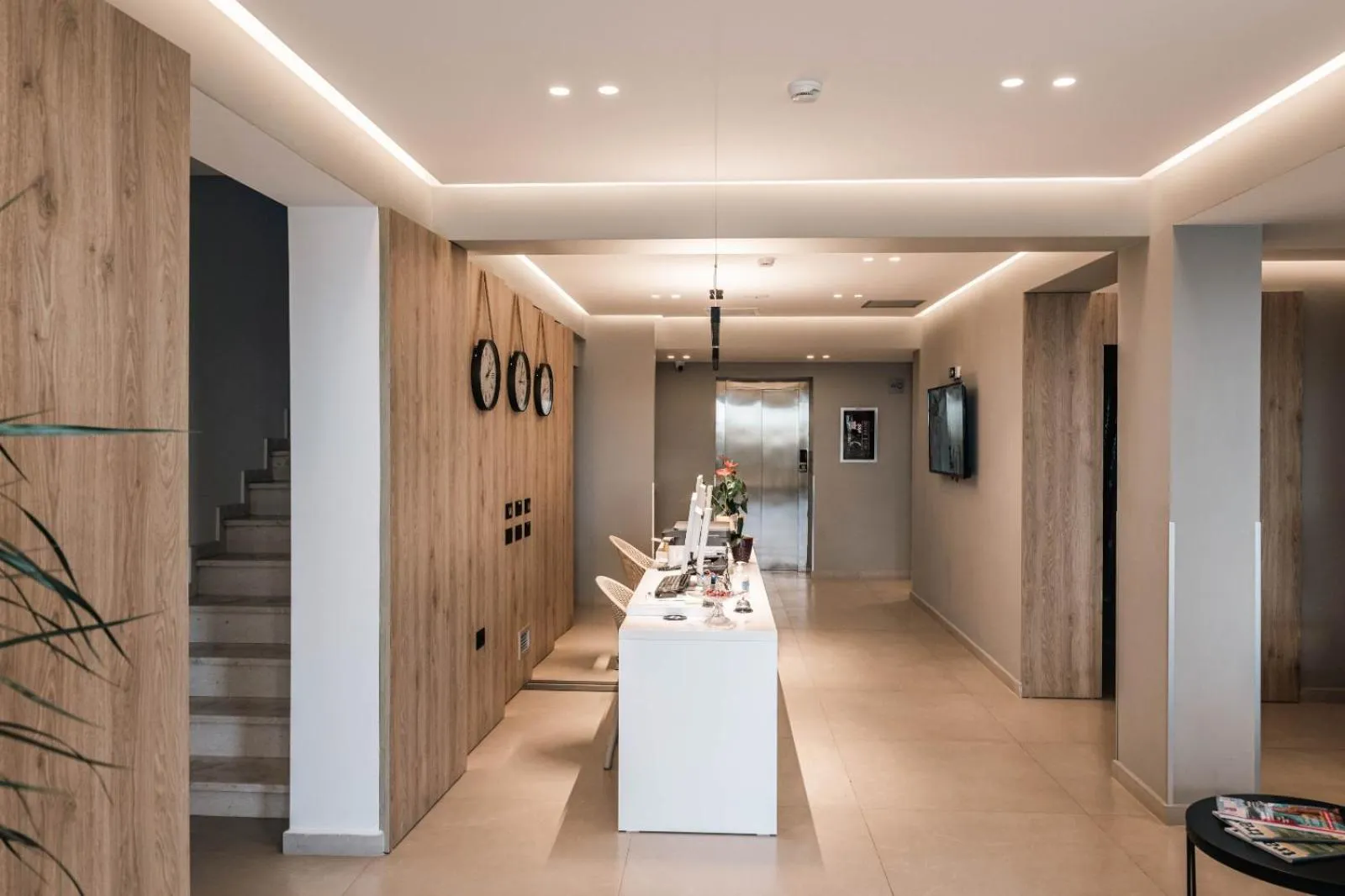 Lobby or reception in Hotel Portanova