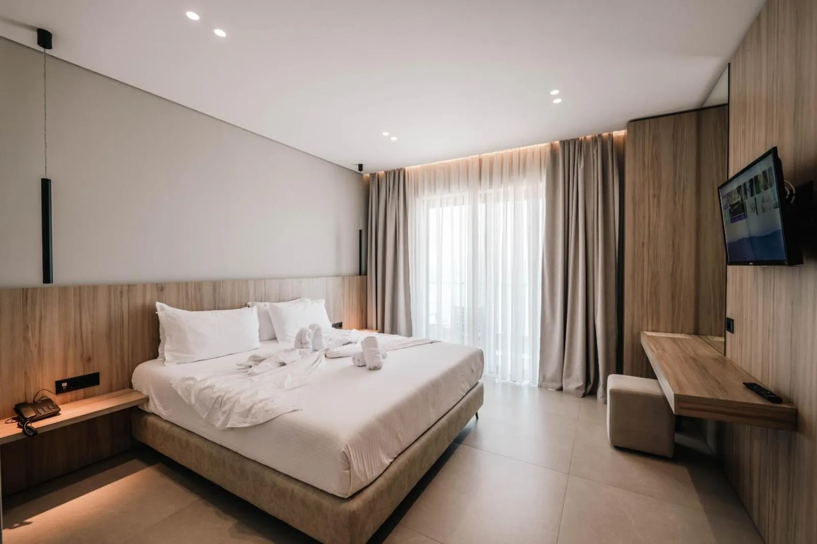 TV and multimedia, Bed in Hotel Portanova