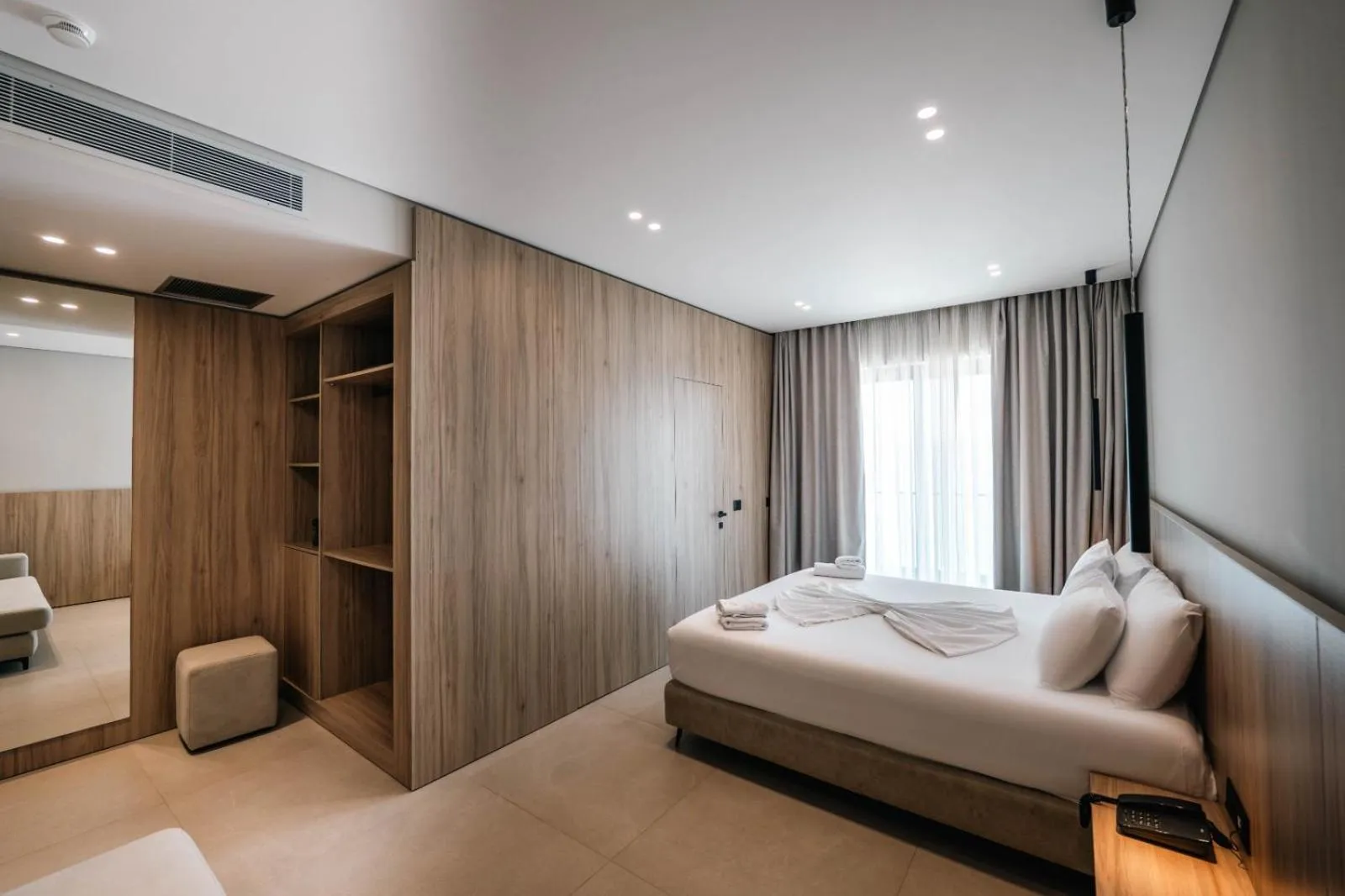 Bedroom, Bed in Hotel Portanova