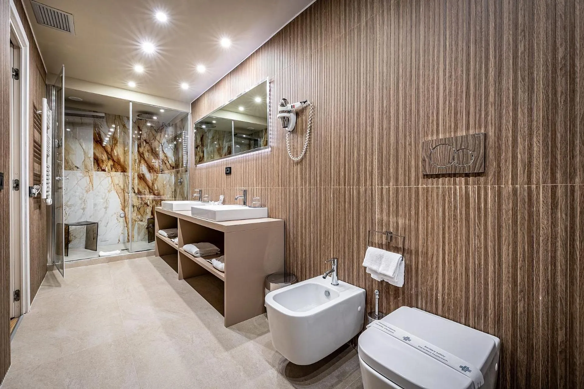 Shower in Hotel La Scaletta al Ponte Vecchio