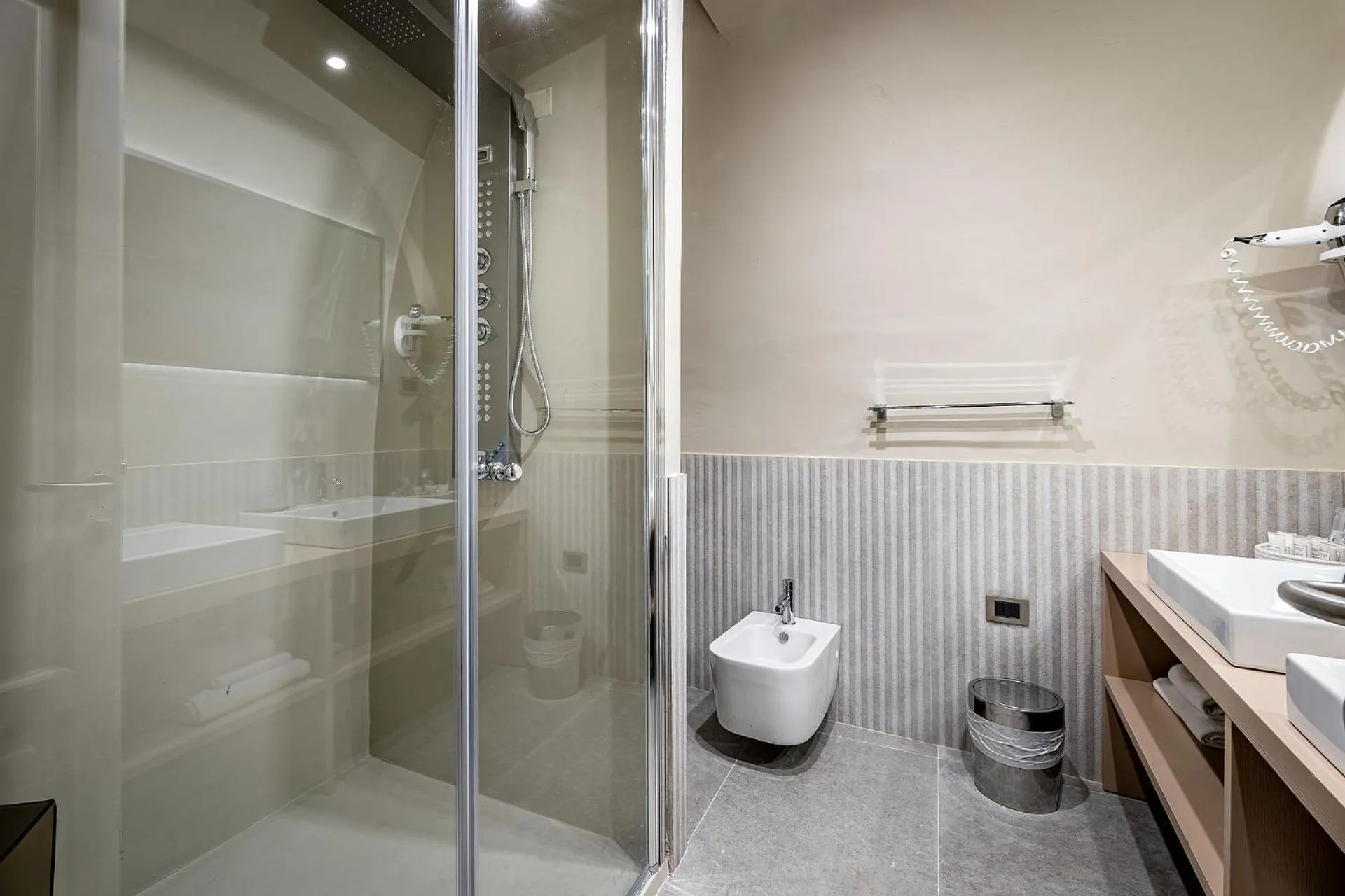 Shower in Hotel La Scaletta al Ponte Vecchio