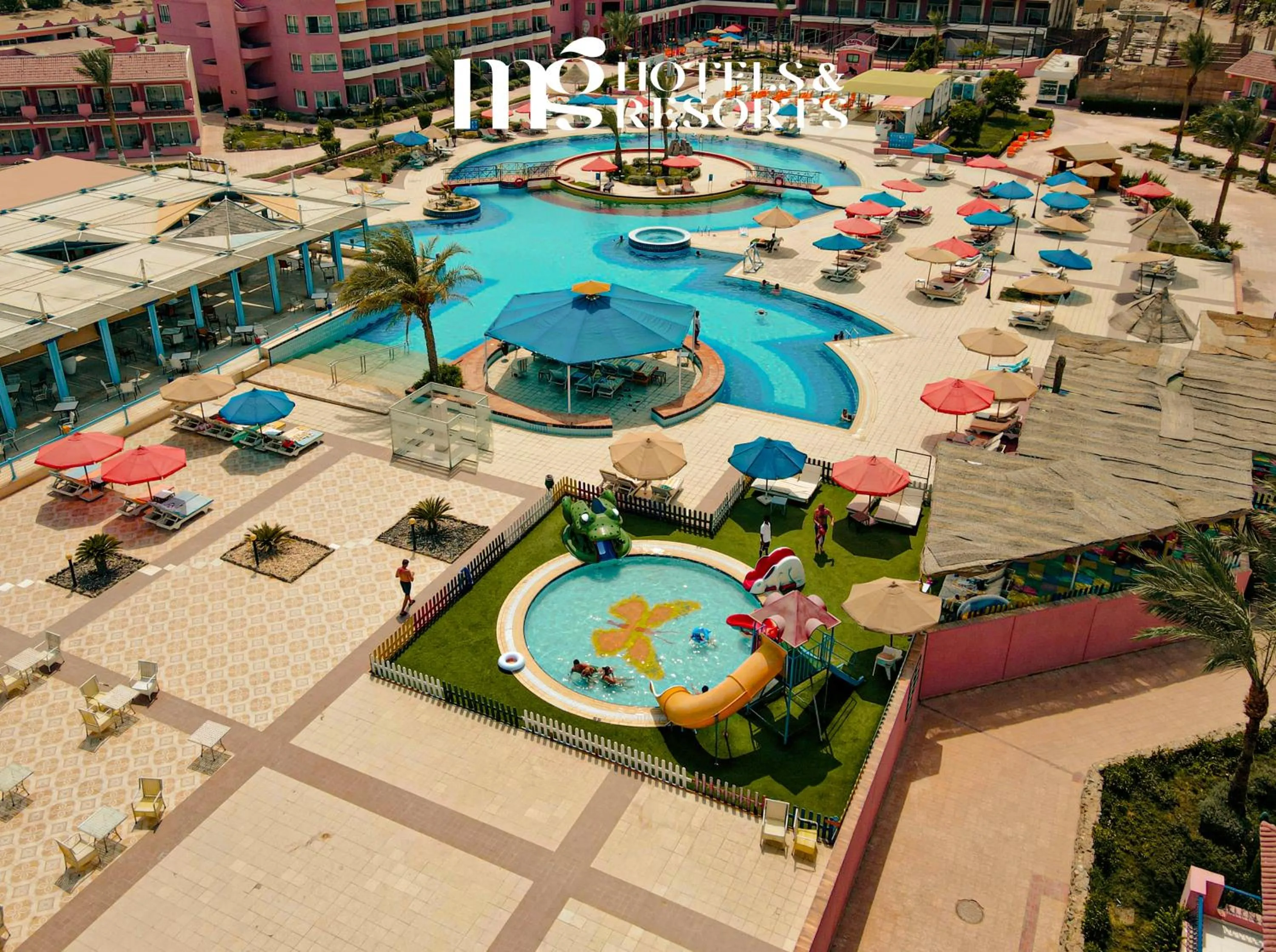 Pool view in MG Alexander The Great Hotel
