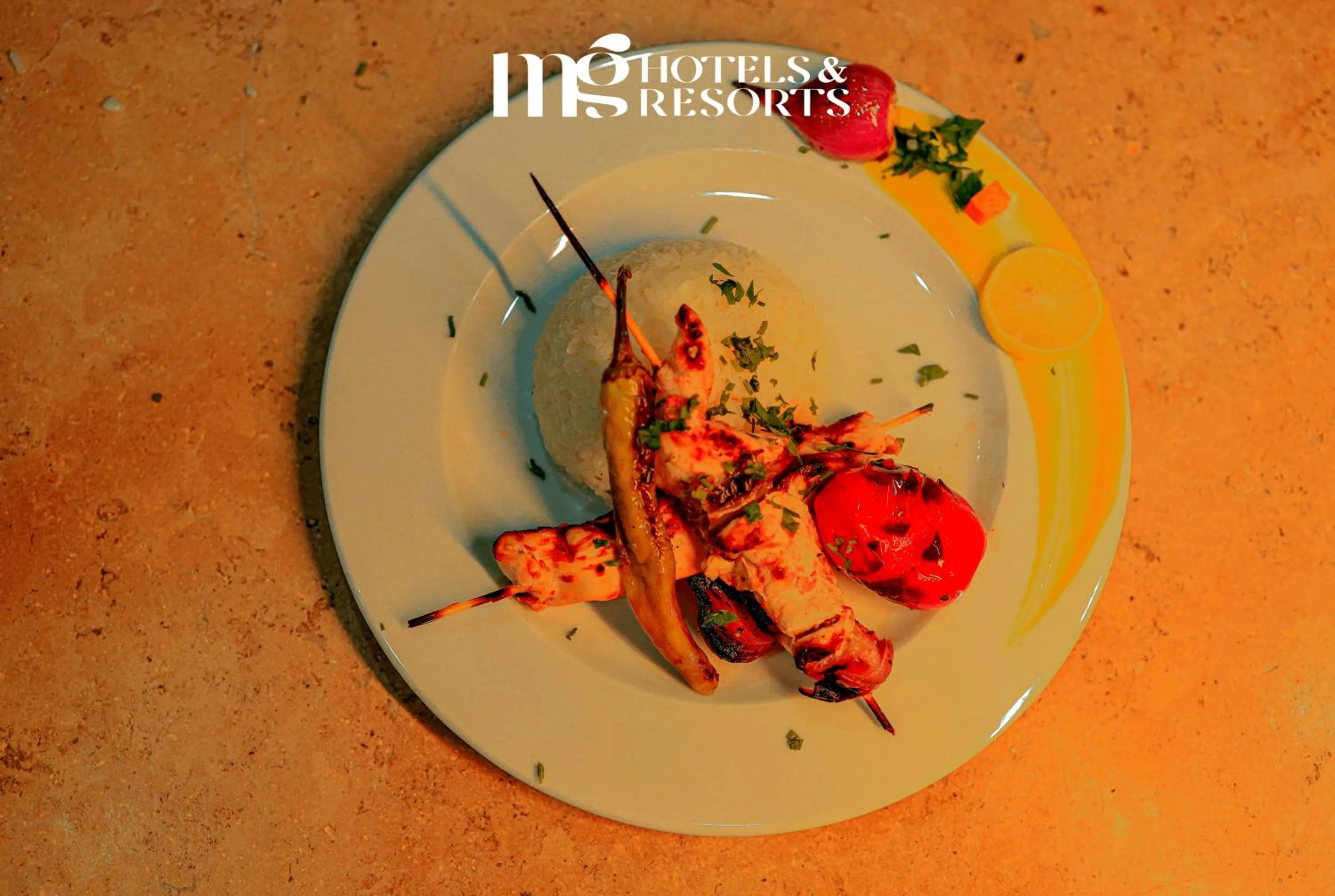 Food and drinks in MG Alexander The Great Hotel