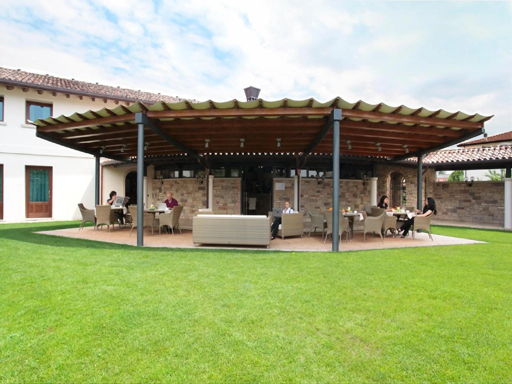 Garden in Hotel Purlilium