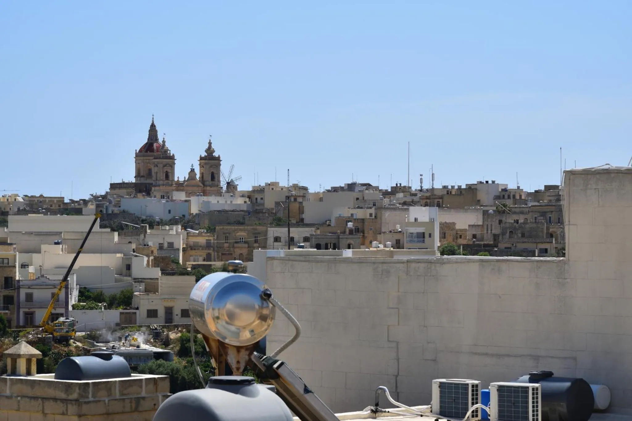 City view in San Pawl B&b farmhouse- KORTOLL