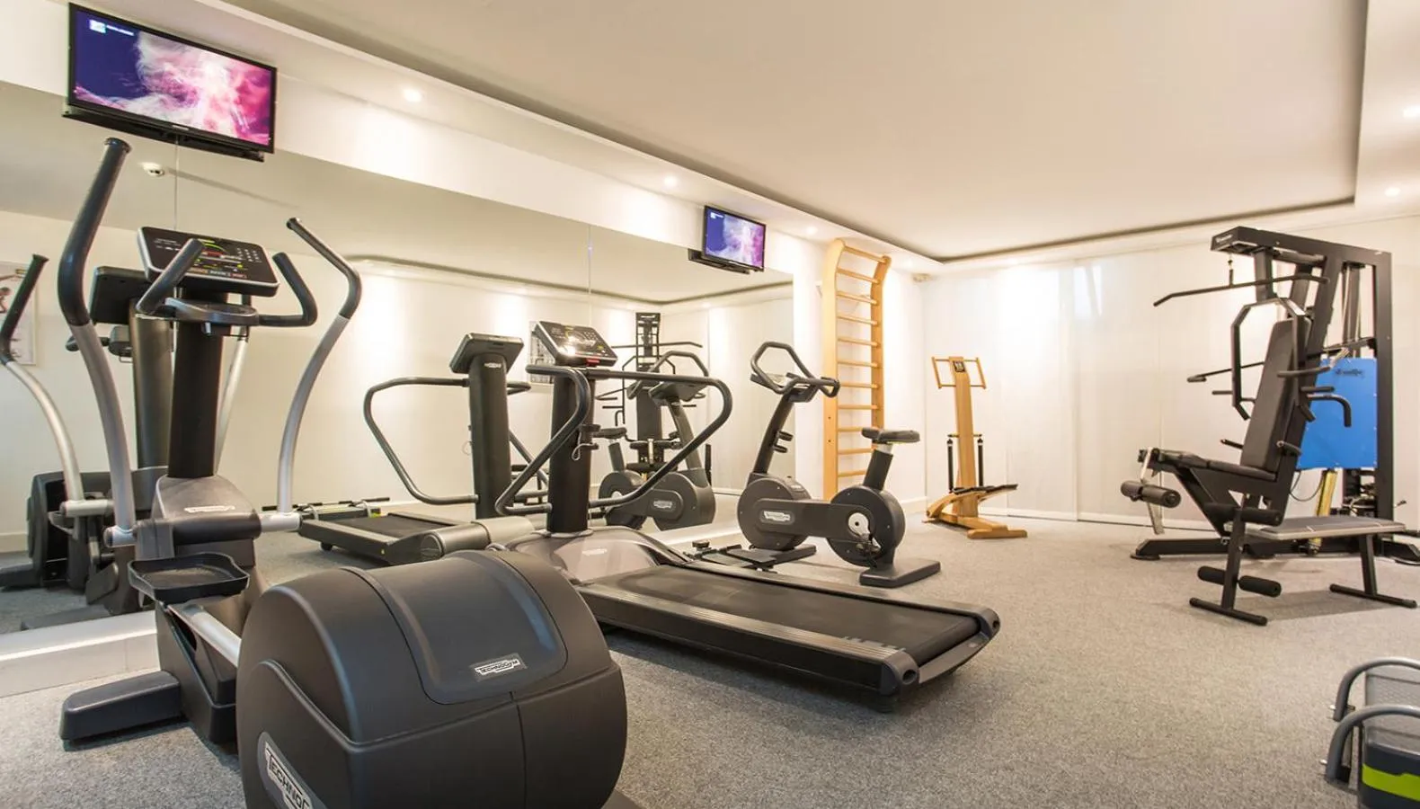 Fitness centre/facilities in Hotel Wivien