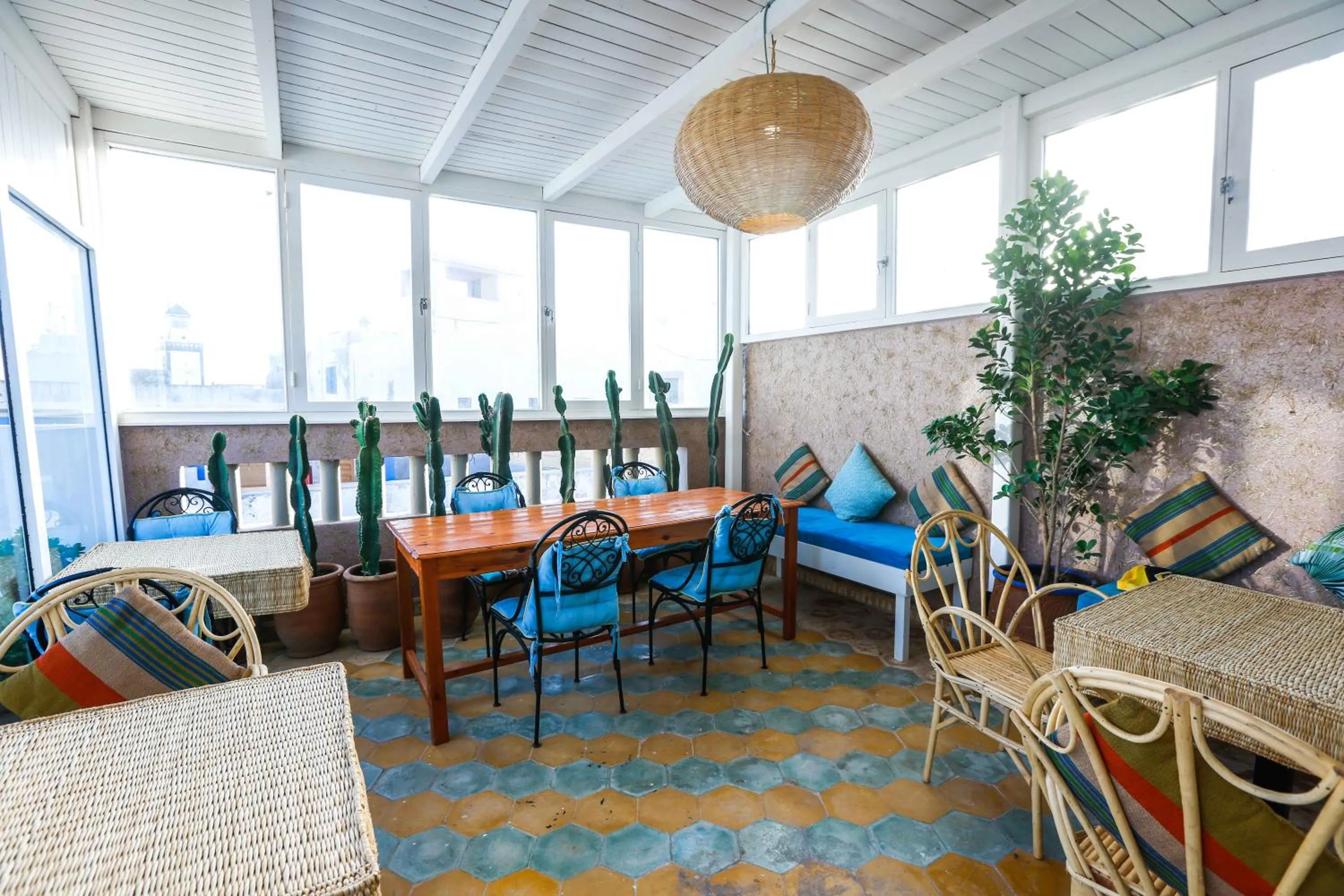 Patio in Luxury Riad Mounia