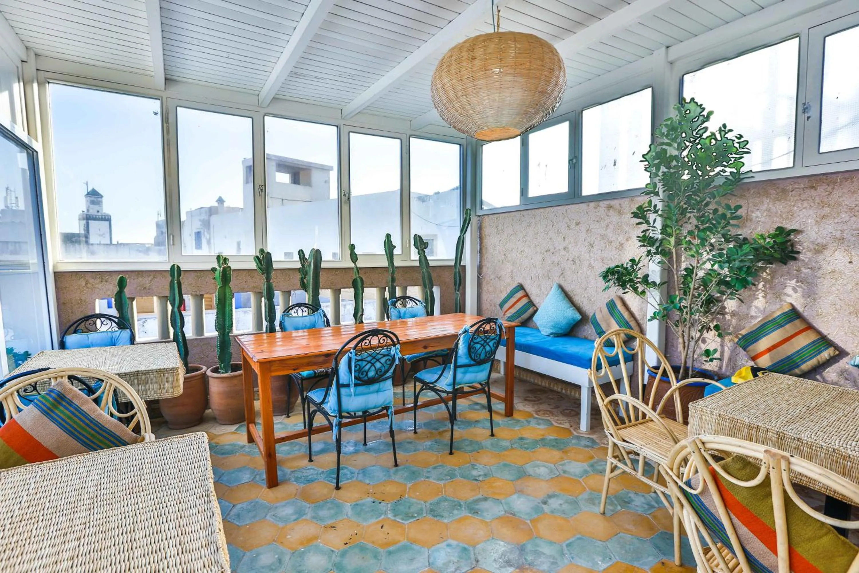 Patio in Luxury Riad Mounia