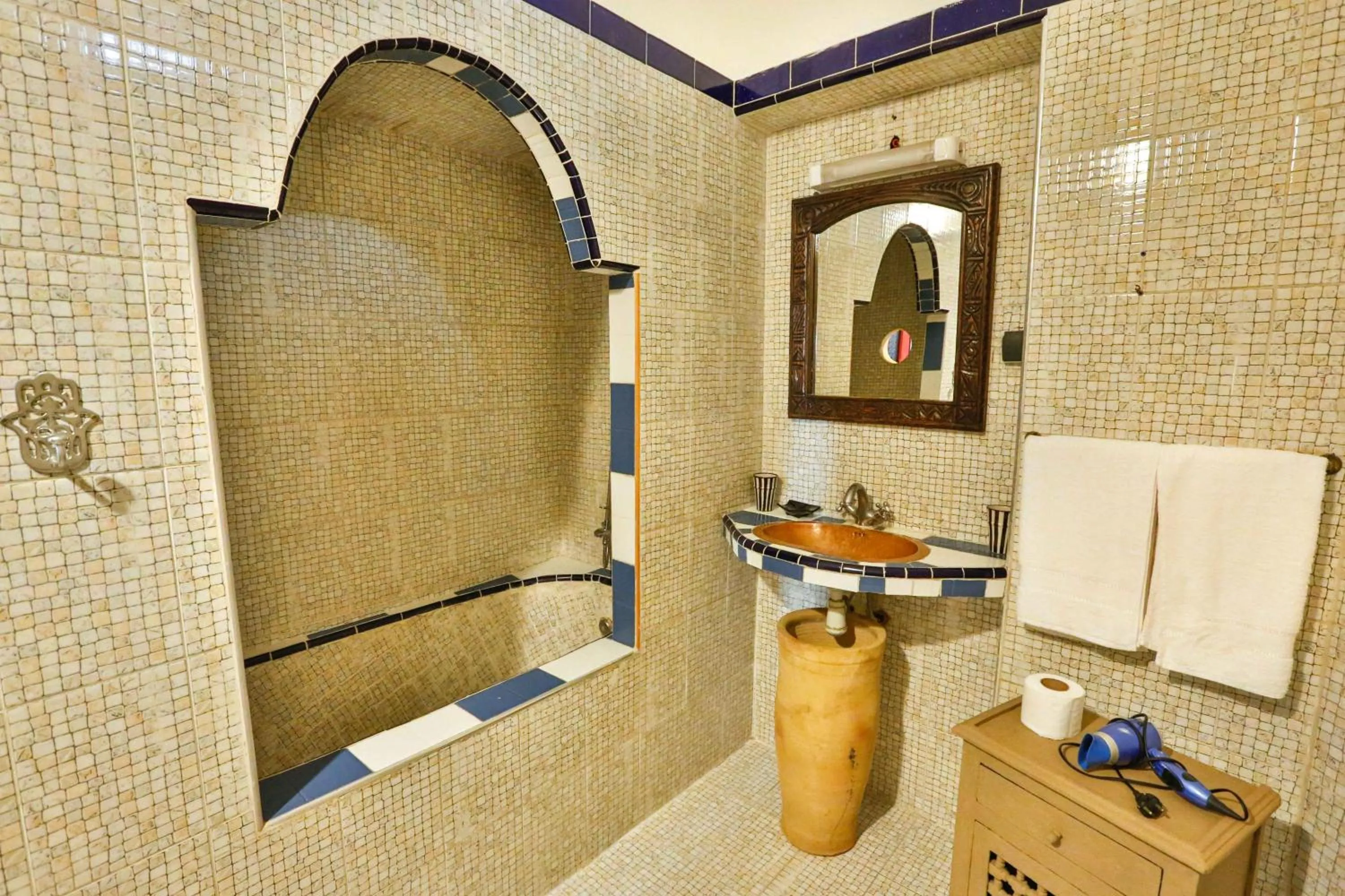 Bathroom in Luxury Riad Mounia