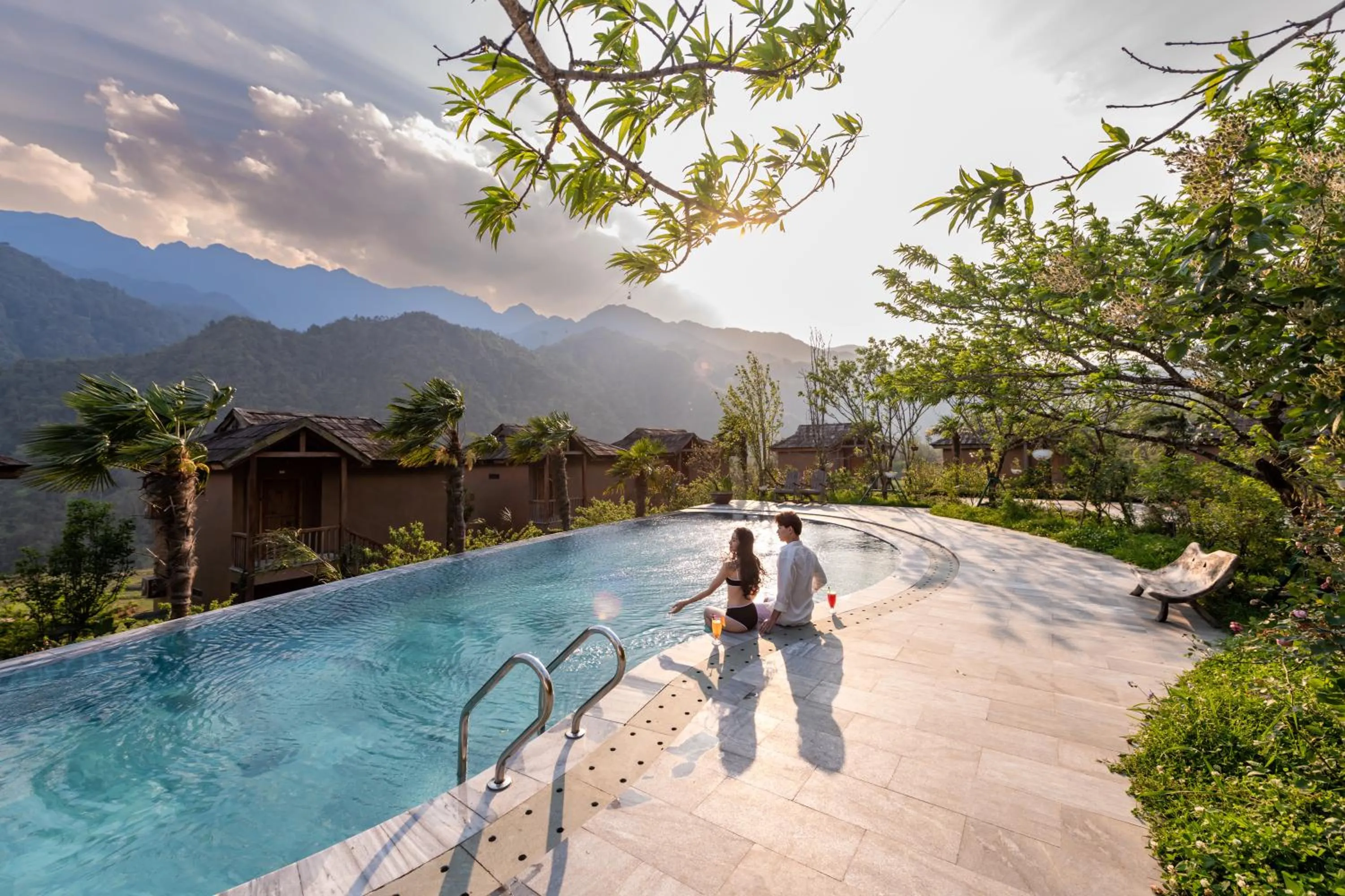 Swimming pool in Sin Chai Ecolodge