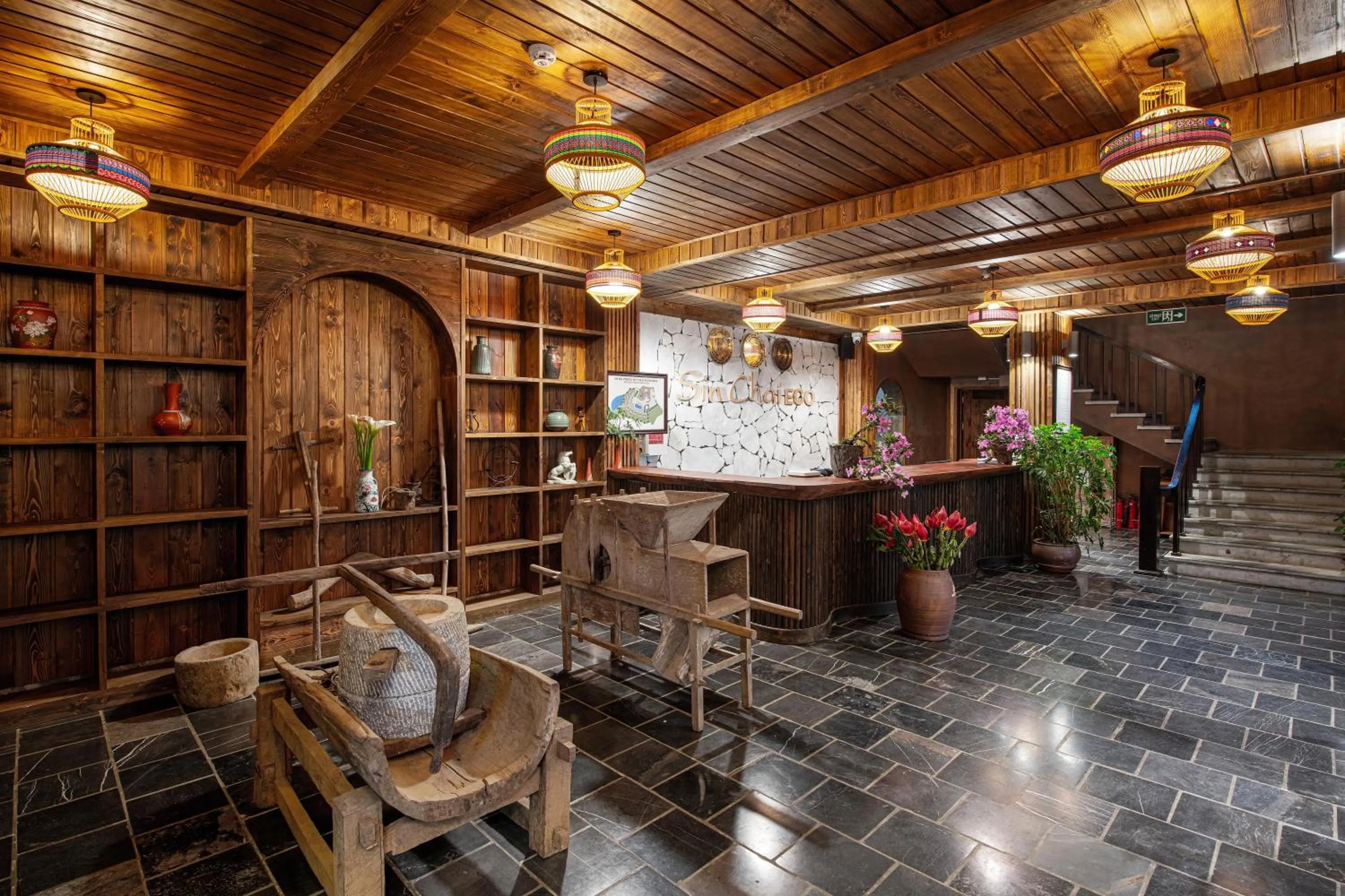 Lobby or reception in Sin Chai Ecolodge