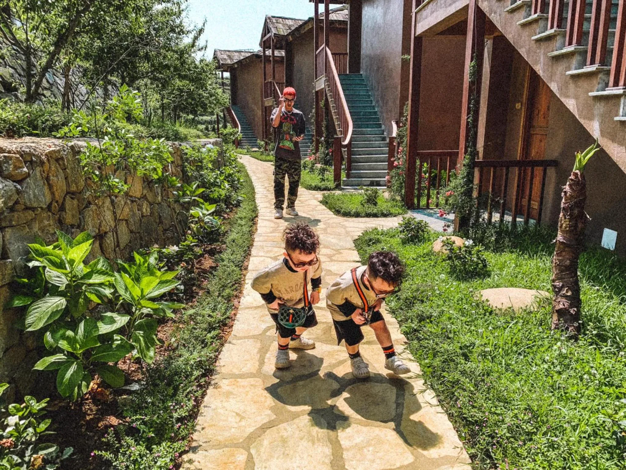 Garden in Sin Chai Ecolodge