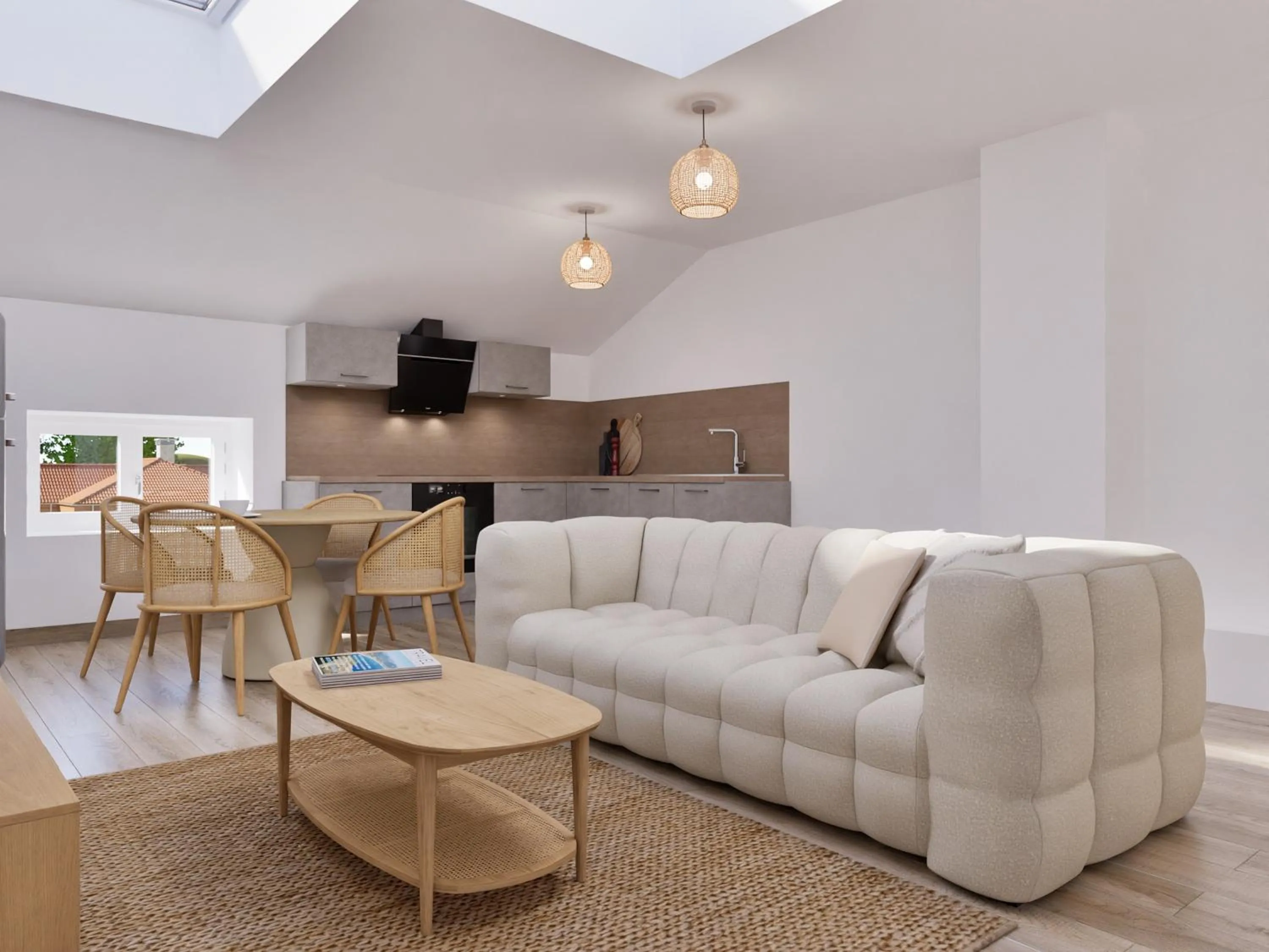 Living room in Logis HOTEL DU PARC