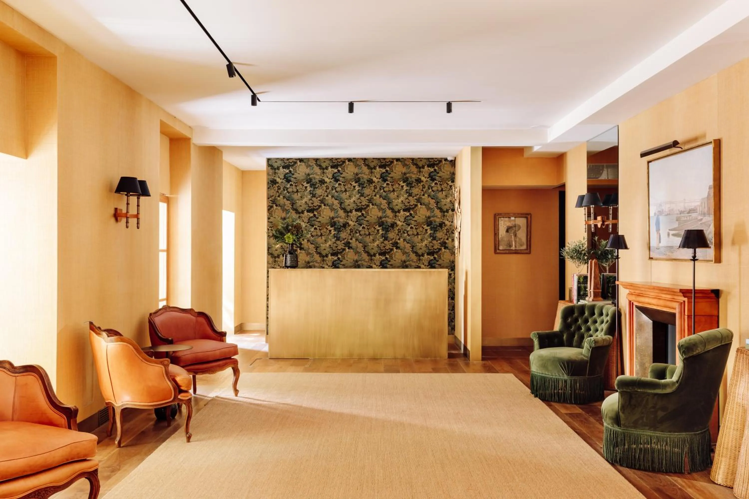 Lobby or reception, Bed in Hotel das Amoreiras - Small Luxury Hotels of the World