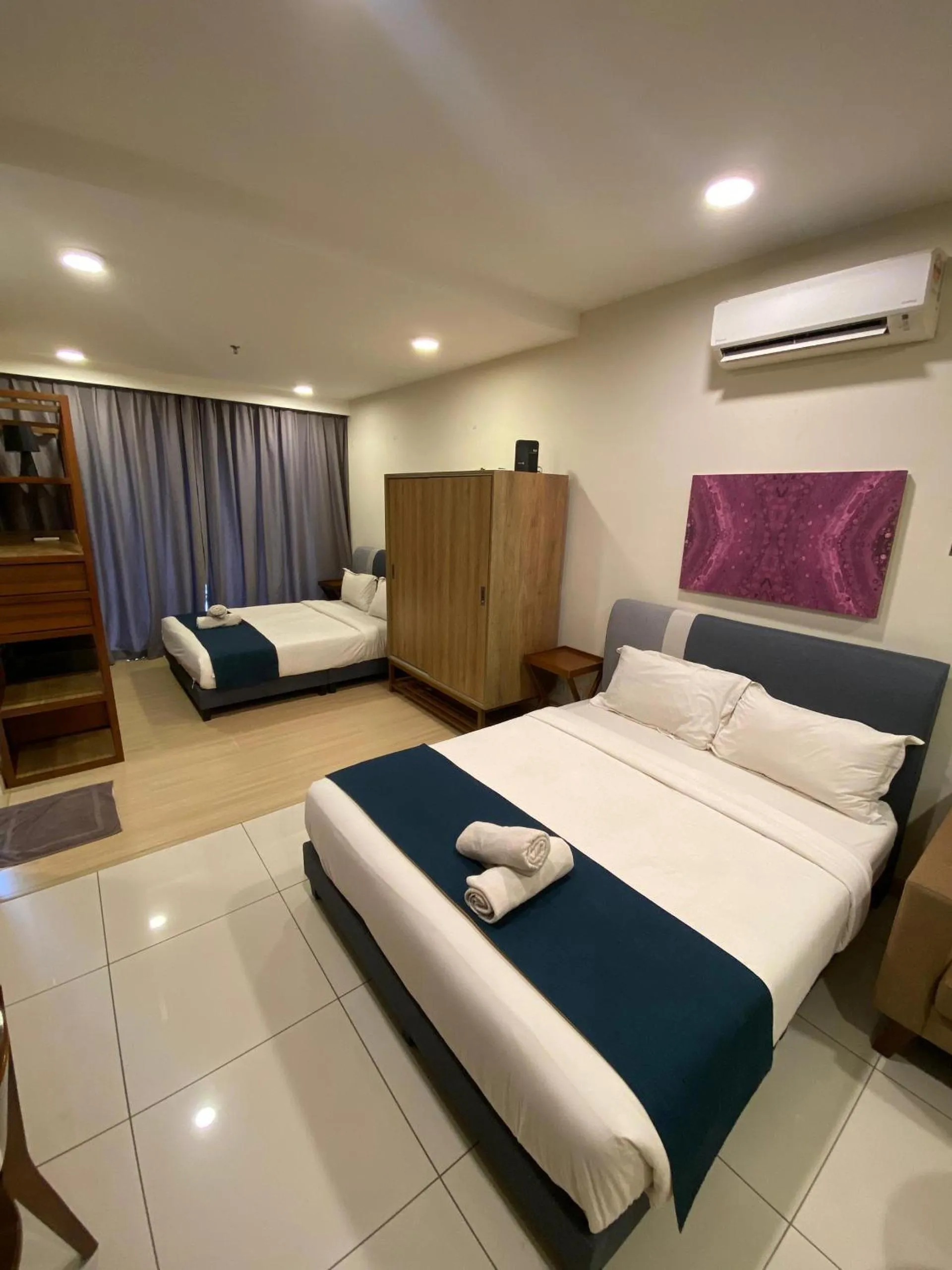 Bed in Timurbay Seafront Residence